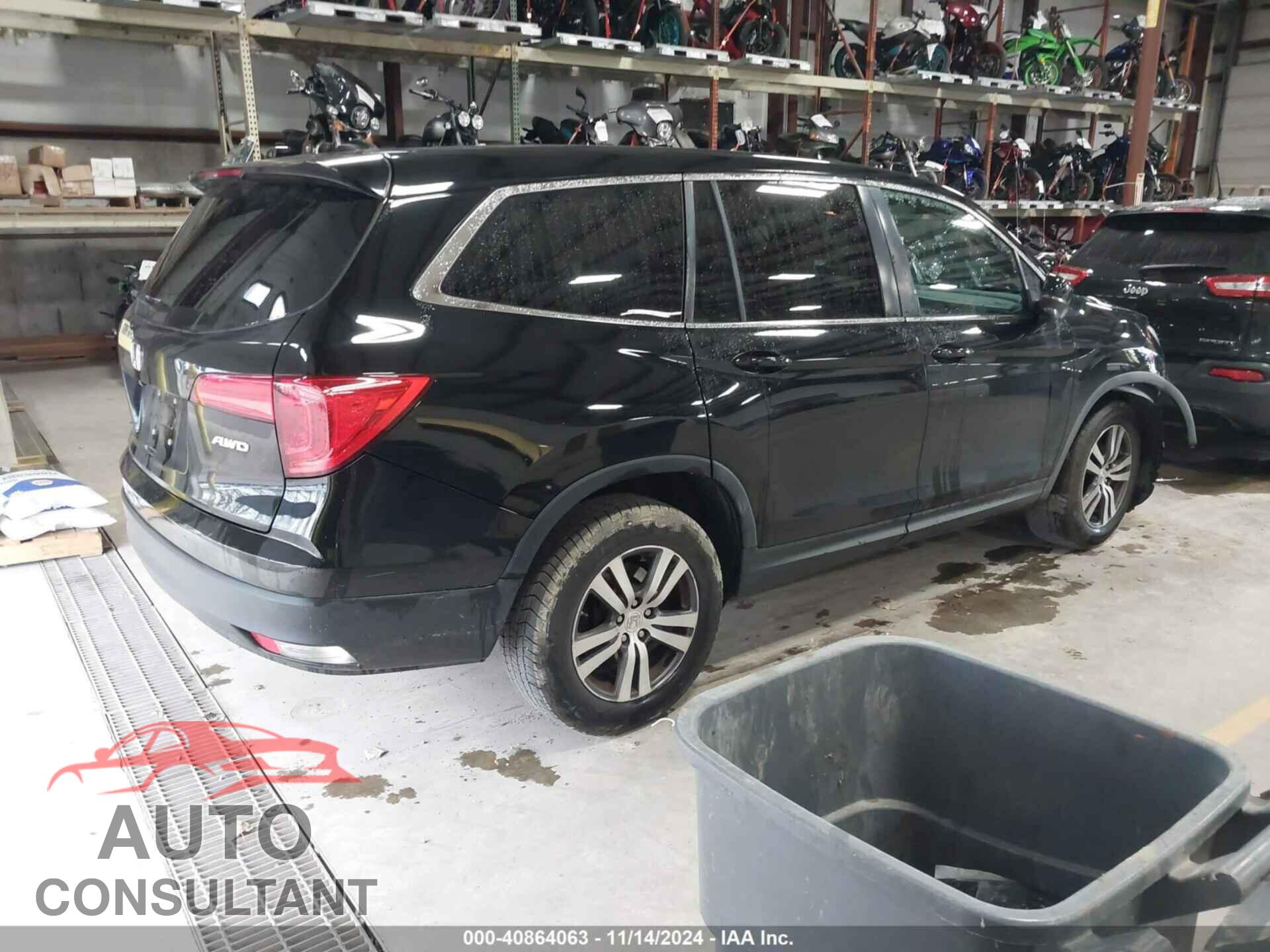 HONDA PILOT 2016 - 5FNYF6H50GB082425