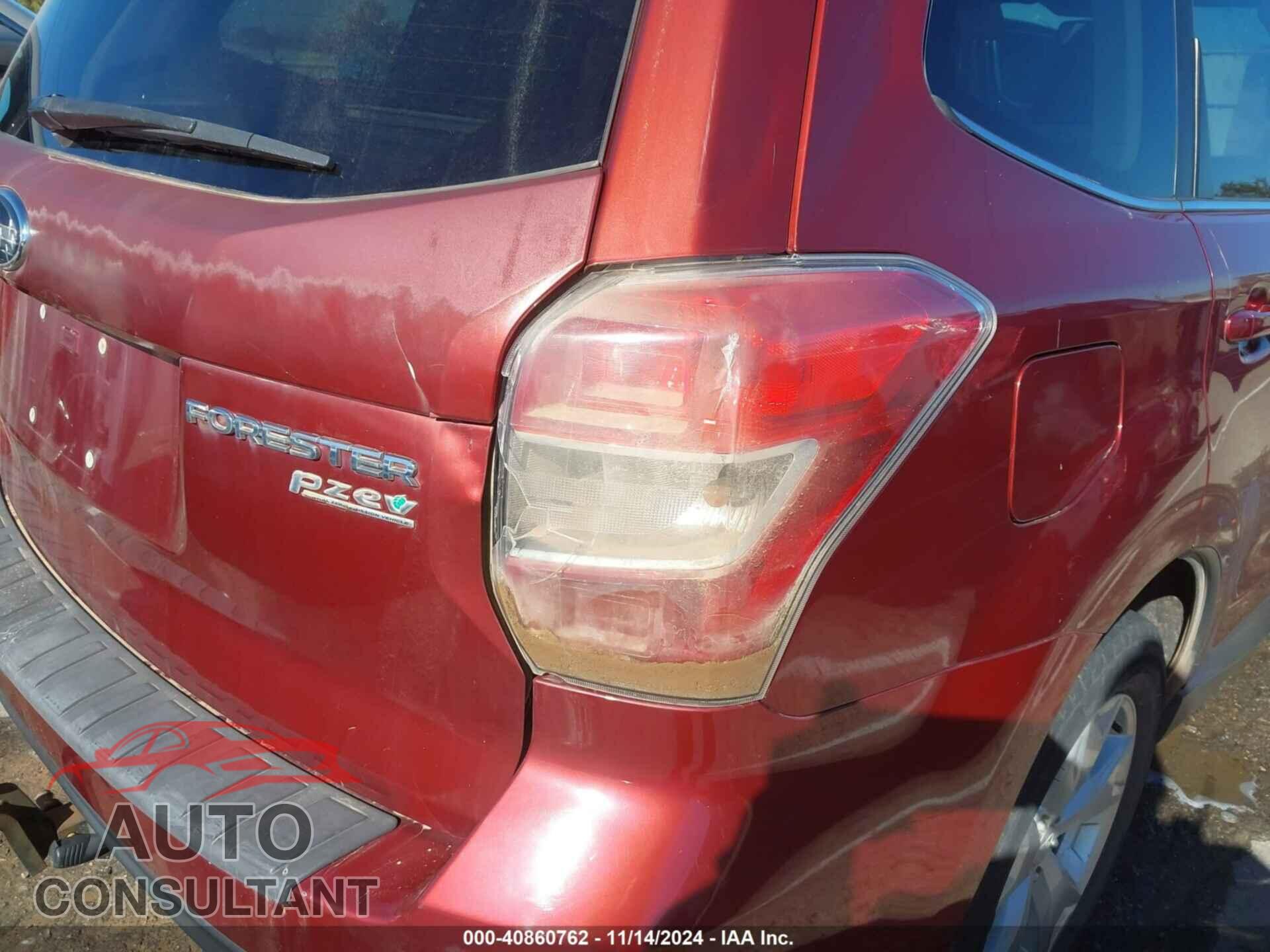 SUBARU FORESTER 2014 - JF2SJAHC1EH526884
