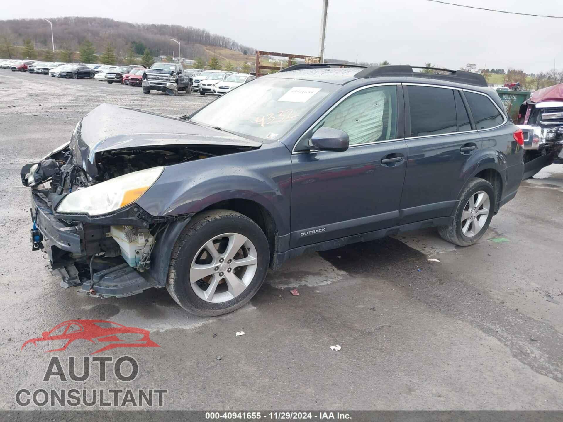 SUBARU OUTBACK 2014 - 4S4BRBCCXE3294332