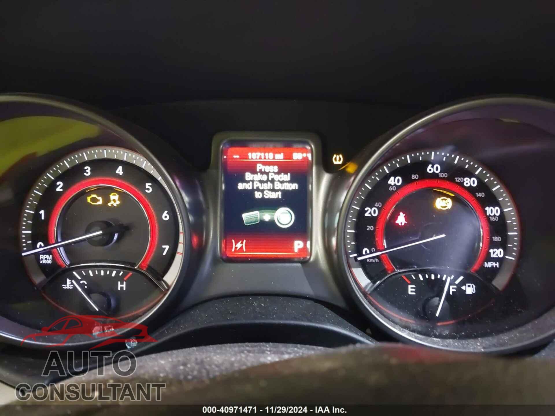 DODGE JOURNEY 2017 - 3C4PDDGG8HT584045
