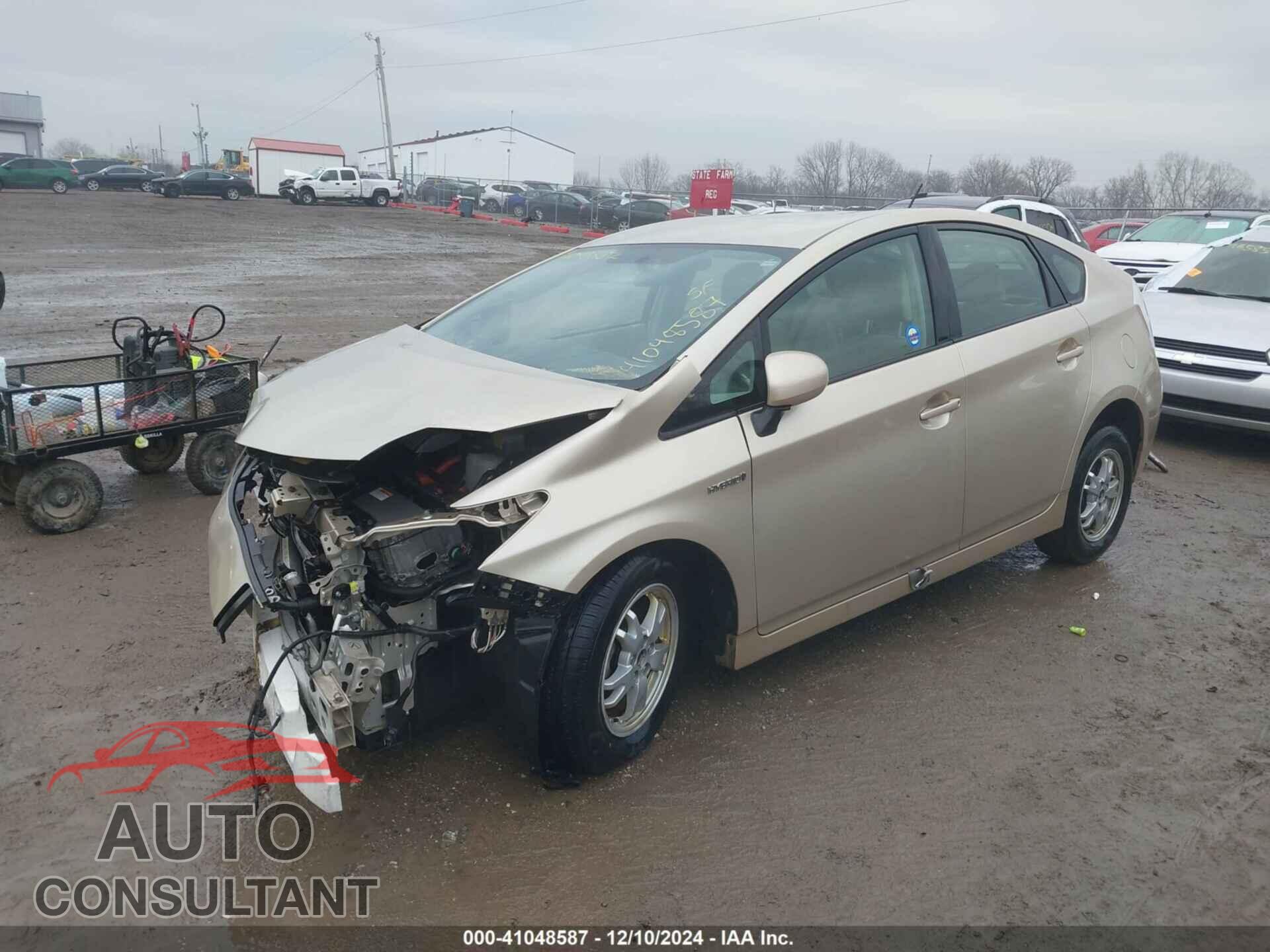 TOYOTA PRIUS 2011 - JTDKN3DU9B0307680