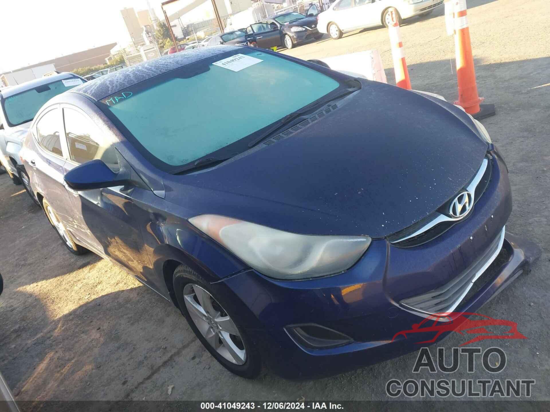 HYUNDAI ELANTRA 2013 - 5NPDH4AE5DH428912