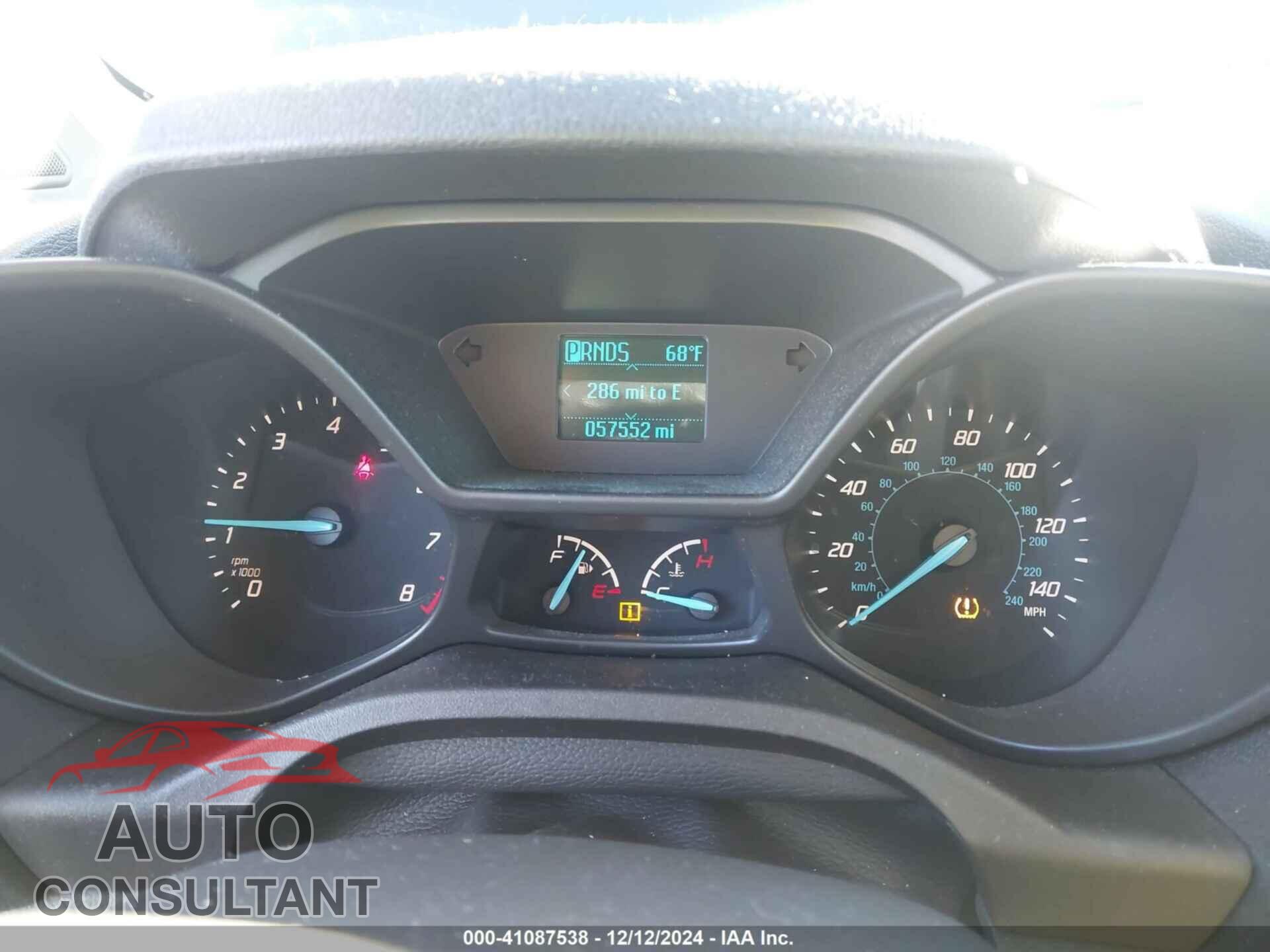 FORD TRANSIT CONNECT 2018 - NM0GS9E73J1369656