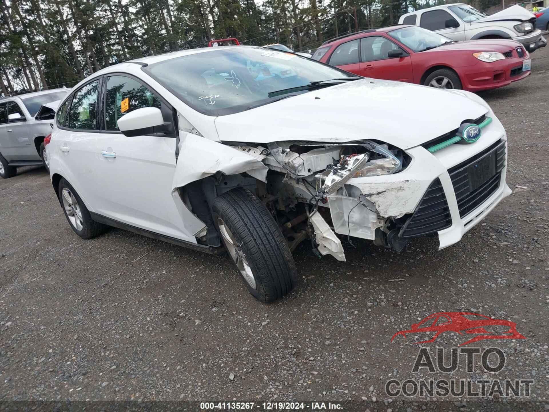 FORD FOCUS 2012 - 1FAHP3K25CL140181