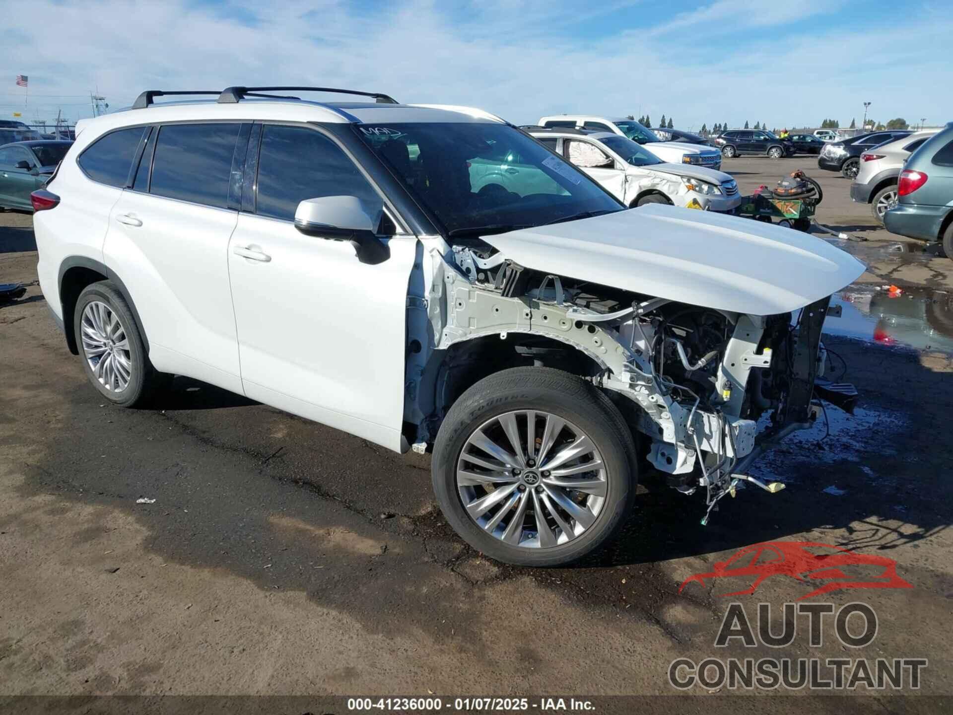 TOYOTA HIGHLANDER 2022 - 5TDFZRBH2NS216055