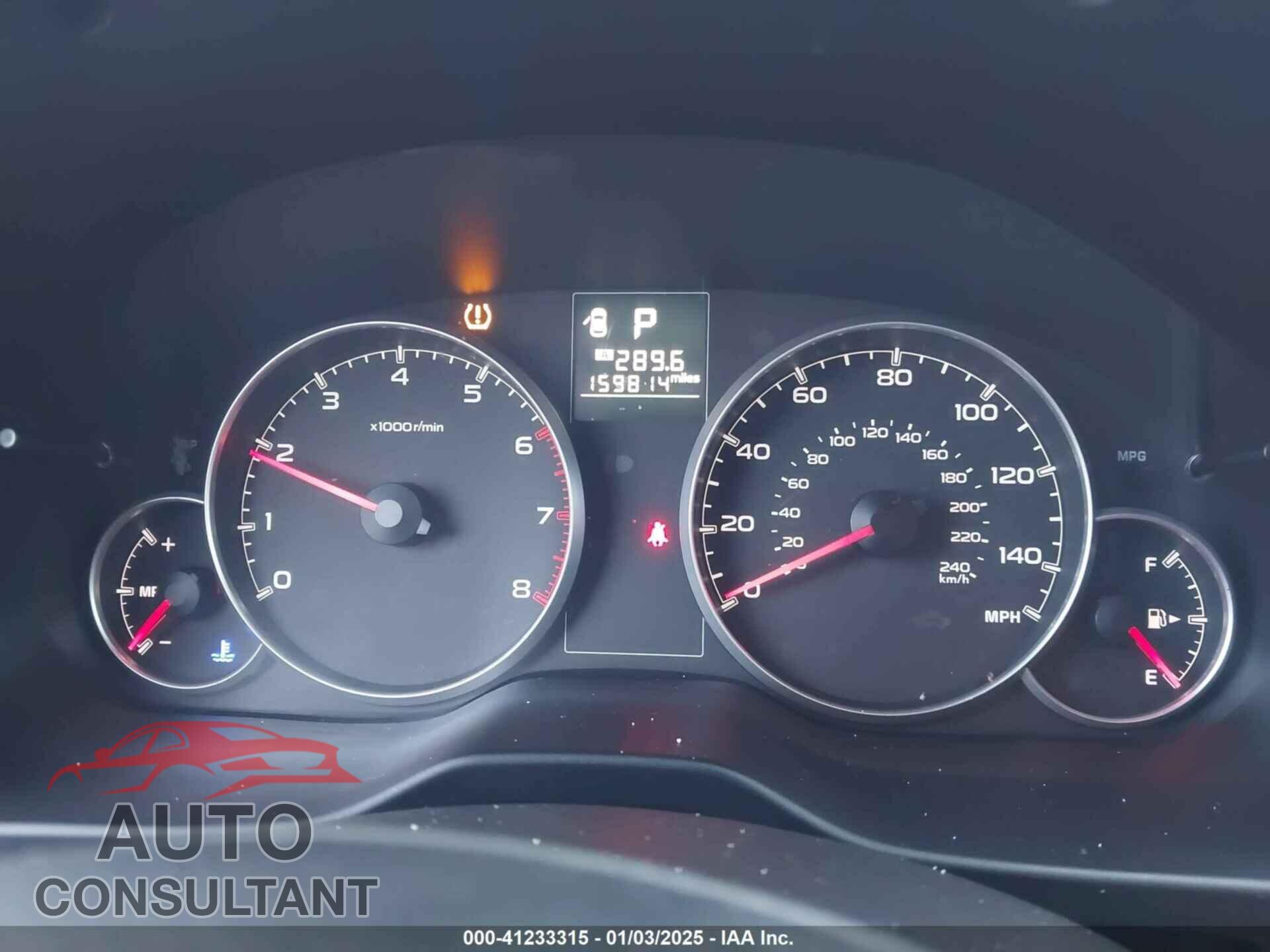 SUBARU OUTBACK 2013 - 4S4BRBAC7D3262052