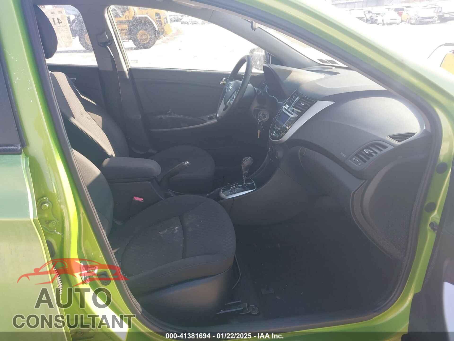 HYUNDAI ACCENT 2013 - KMHCU5AE1DU061554