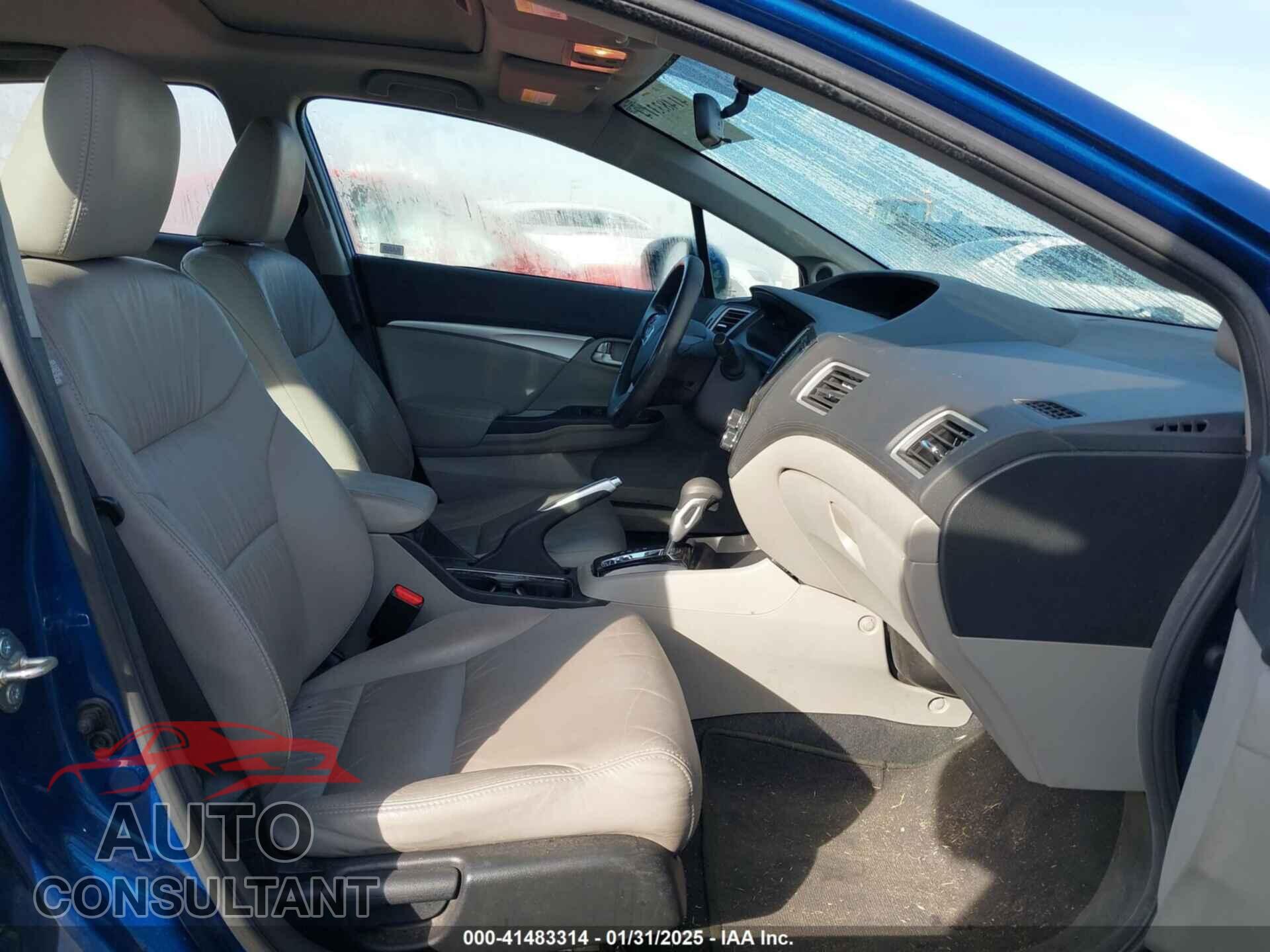 HONDA CIVIC 2014 - 19XFB2F93EE275706
