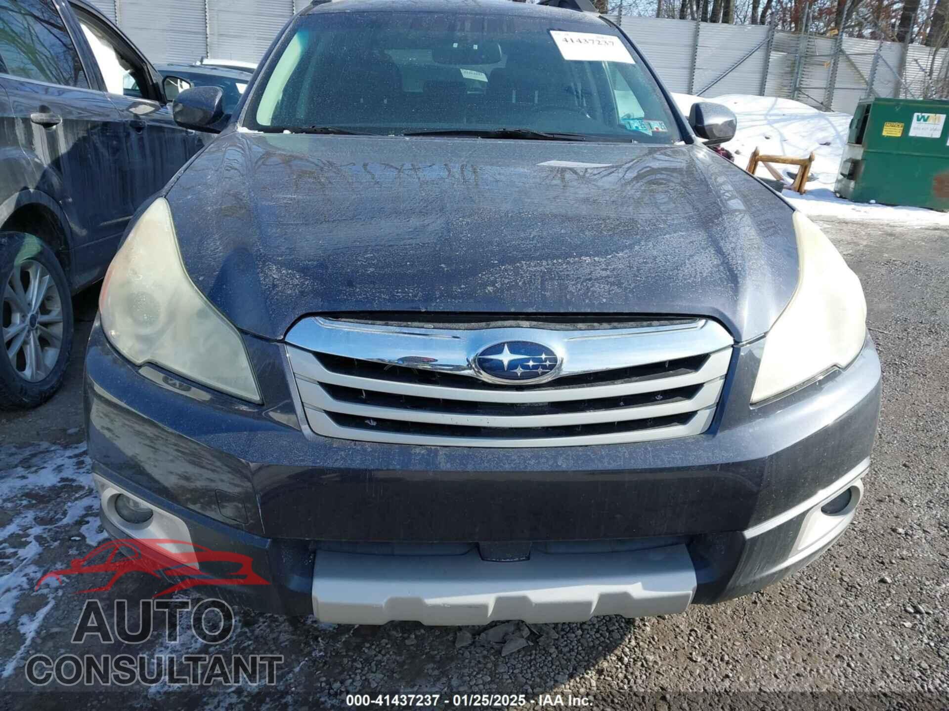 SUBARU OUTBACK 2010 - 4S4BRBKC2A3376244