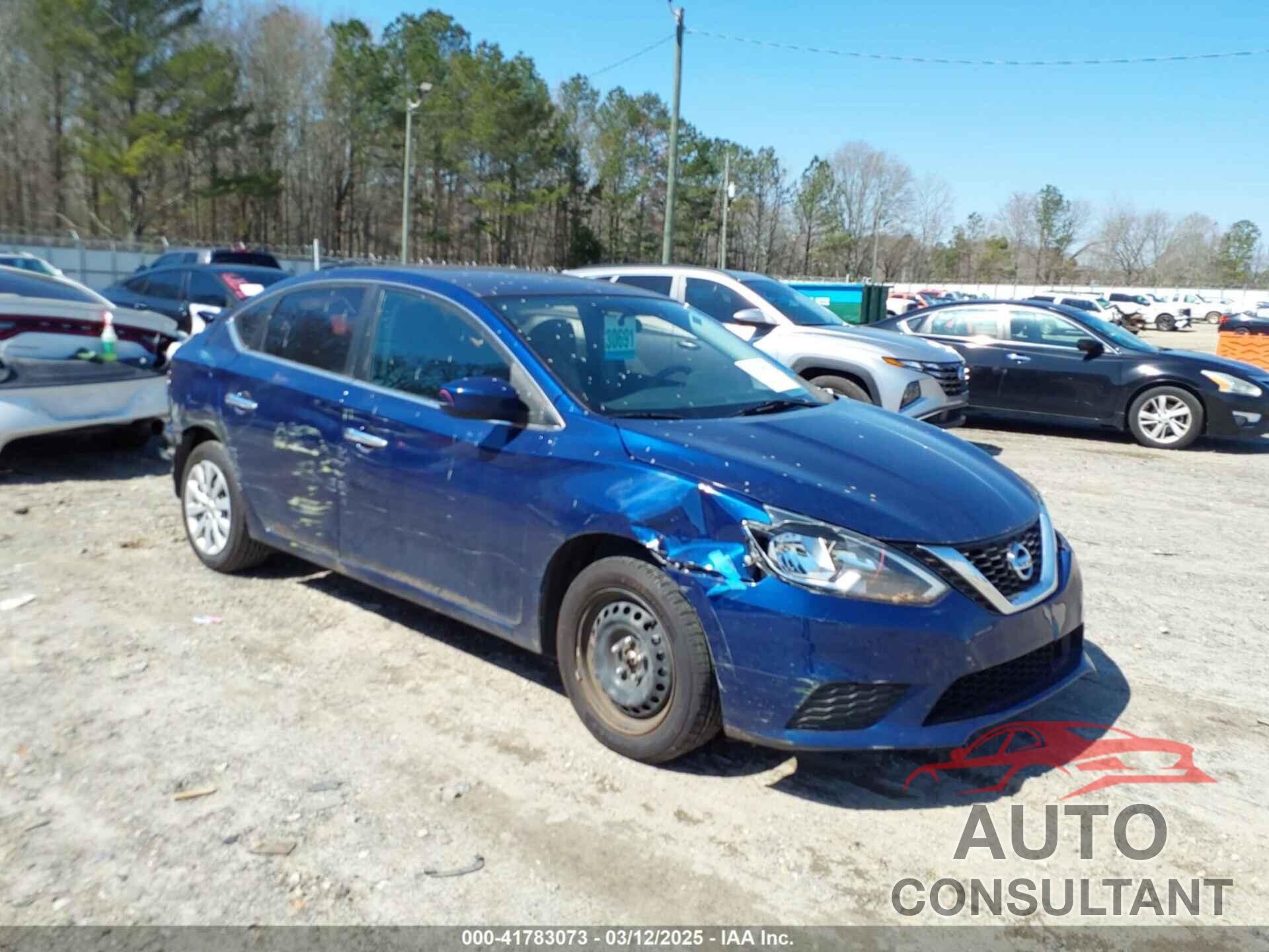 NISSAN SENTRA 2019 - 3N1AB7AP0KY413261