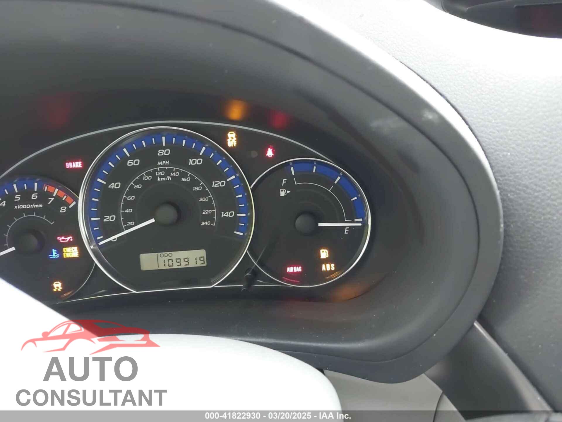 SUBARU FORESTER 2012 - JF2SHBEC0CH403905