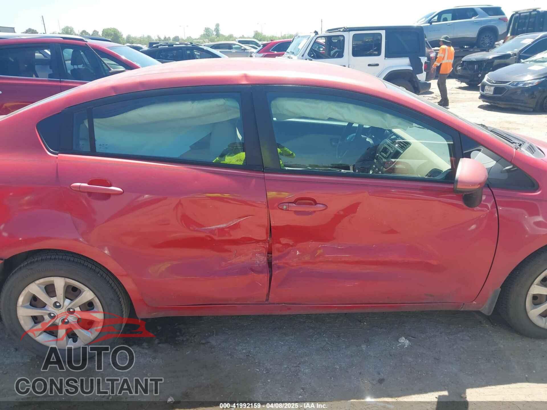 KIA RIO 2013 - KNADM4A37D6189199