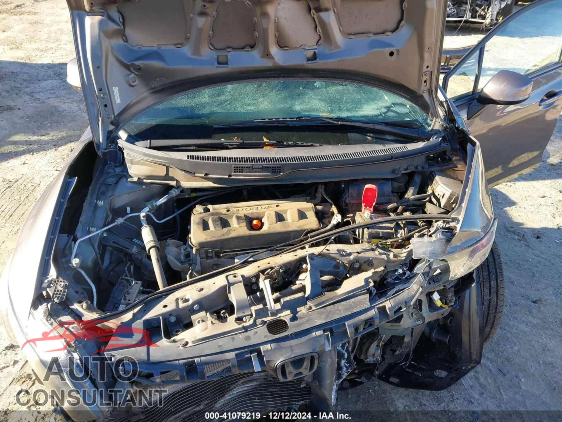 HONDA CIVIC 2012 - 19XFB2F58CE030765