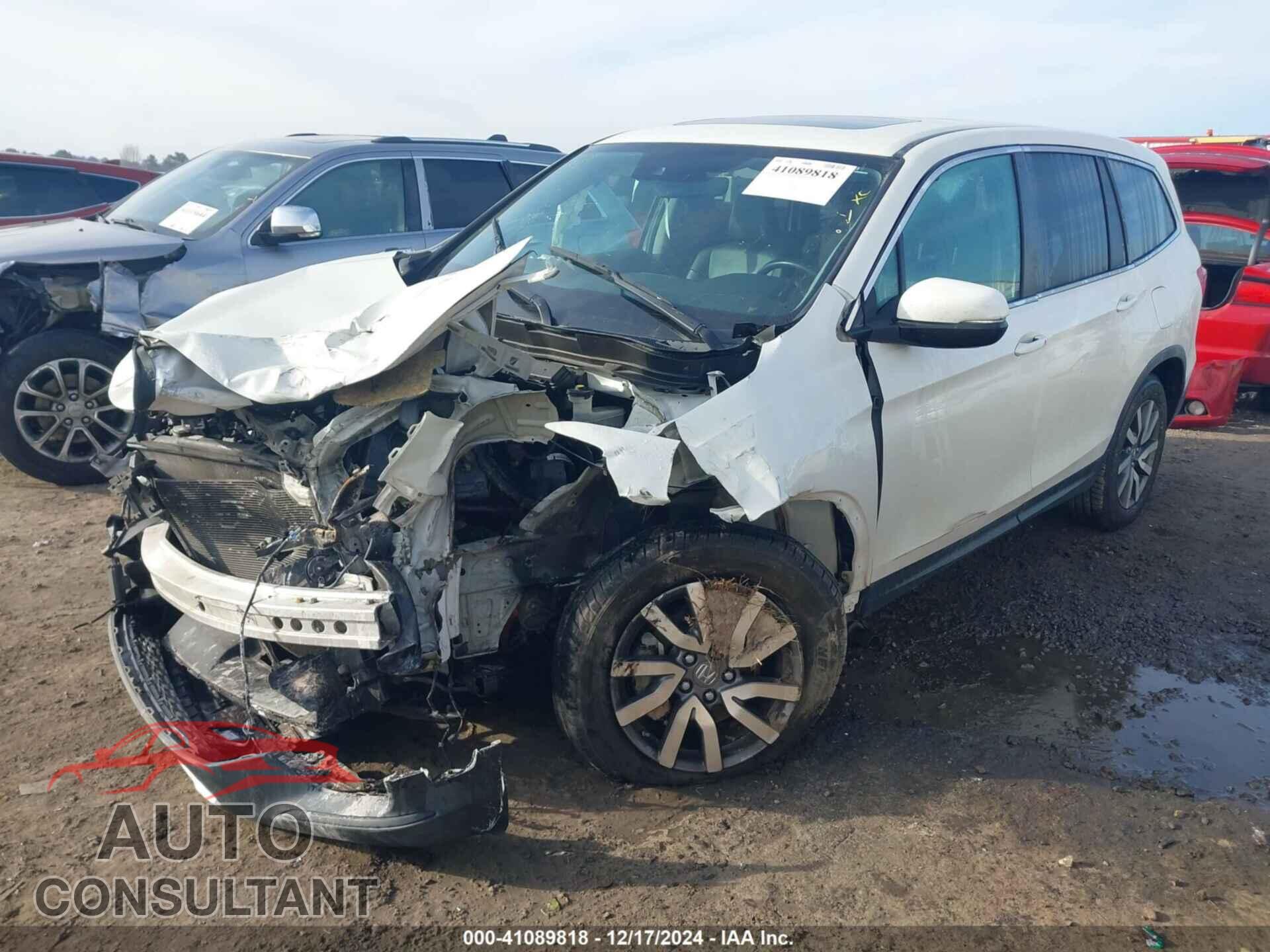 HONDA PILOT 2019 - 5FNYF6H54KB002228