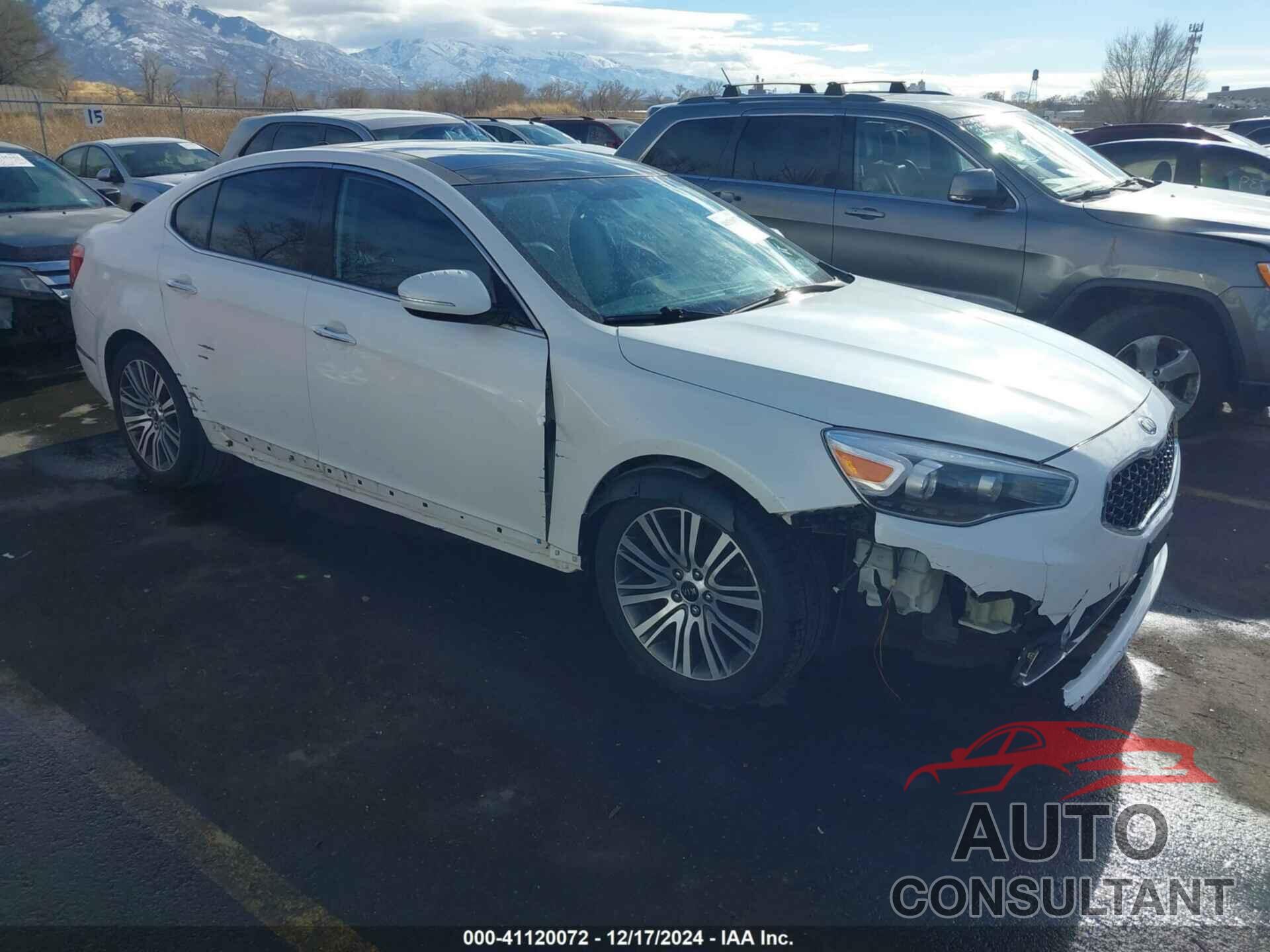 KIA CADENZA 2015 - KNALN4D73F5173405
