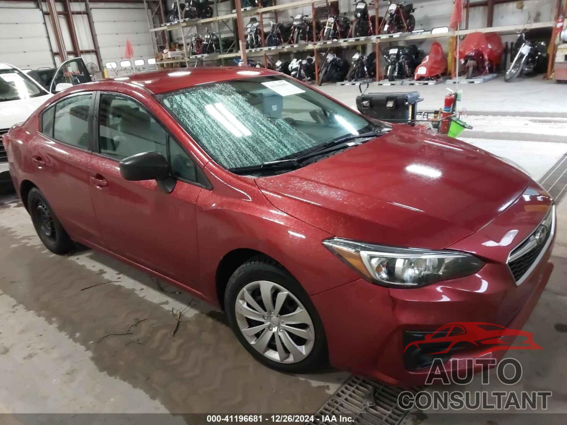 SUBARU IMPREZA 2018 - 4S3GKAA64J3607729