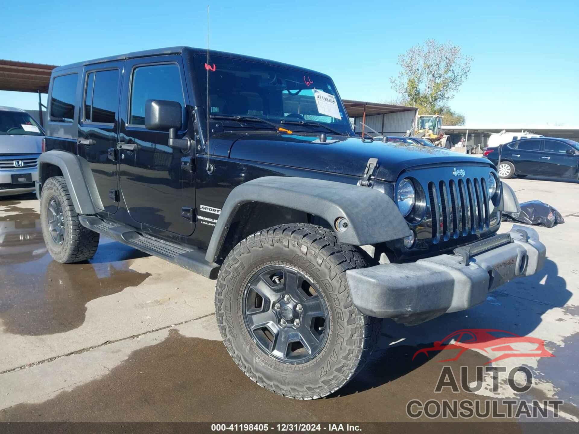 JEEP WRANGLER JK UNLIMITED 2018 - 1C4HJWDG3JL904824