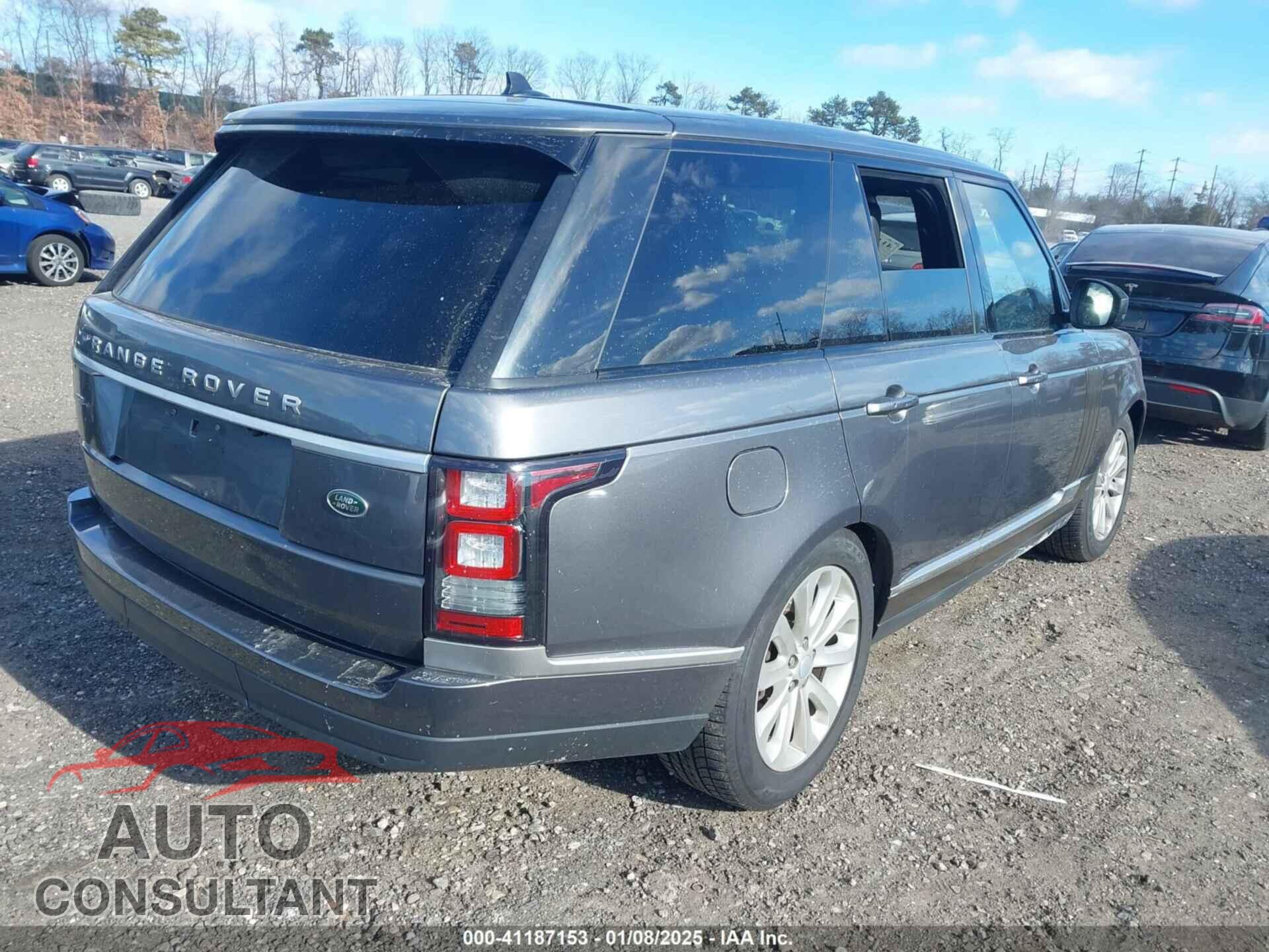 LAND ROVER RANGE ROVER 2016 - SALGS2VF8GA270995