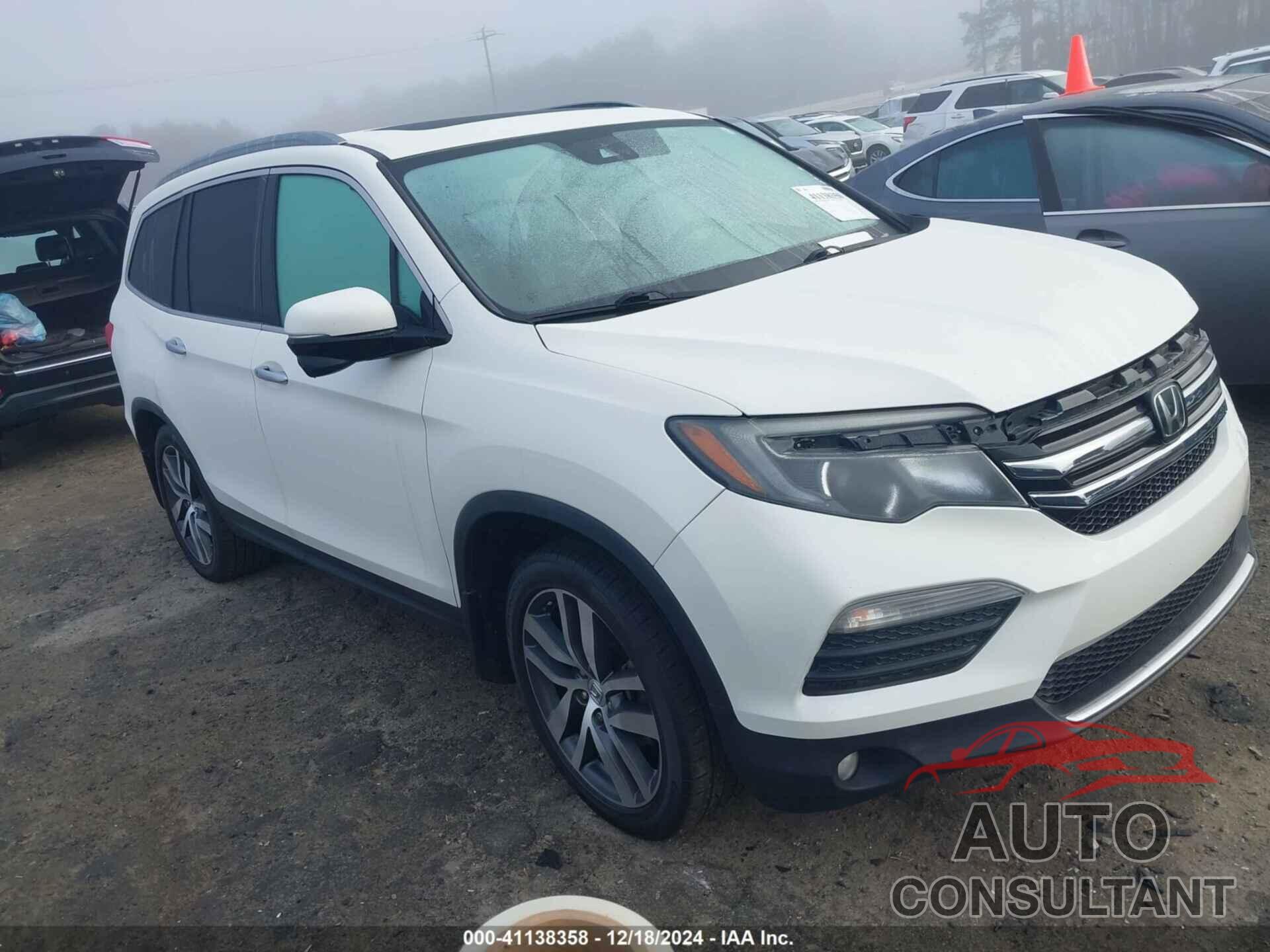 HONDA PILOT 2017 - 5FNYF5H92HB026422