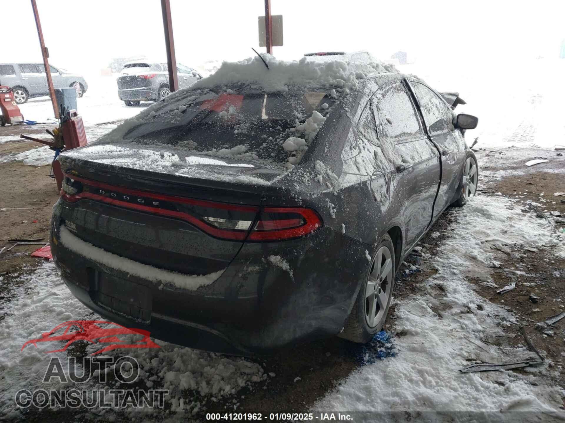 DODGE DART 2015 - 1C3CDFBB2FD309753