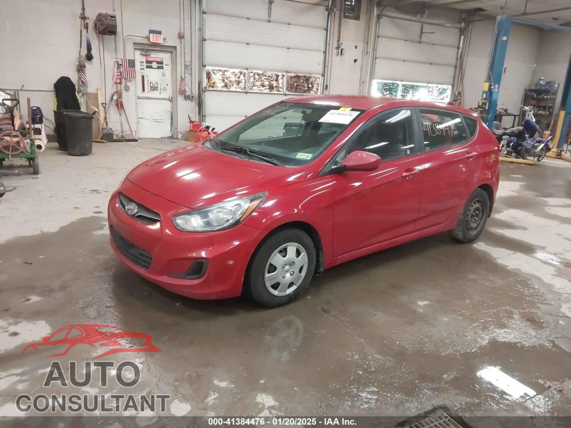 HYUNDAI ACCENT 2013 - KMHCT5AEXDU113394