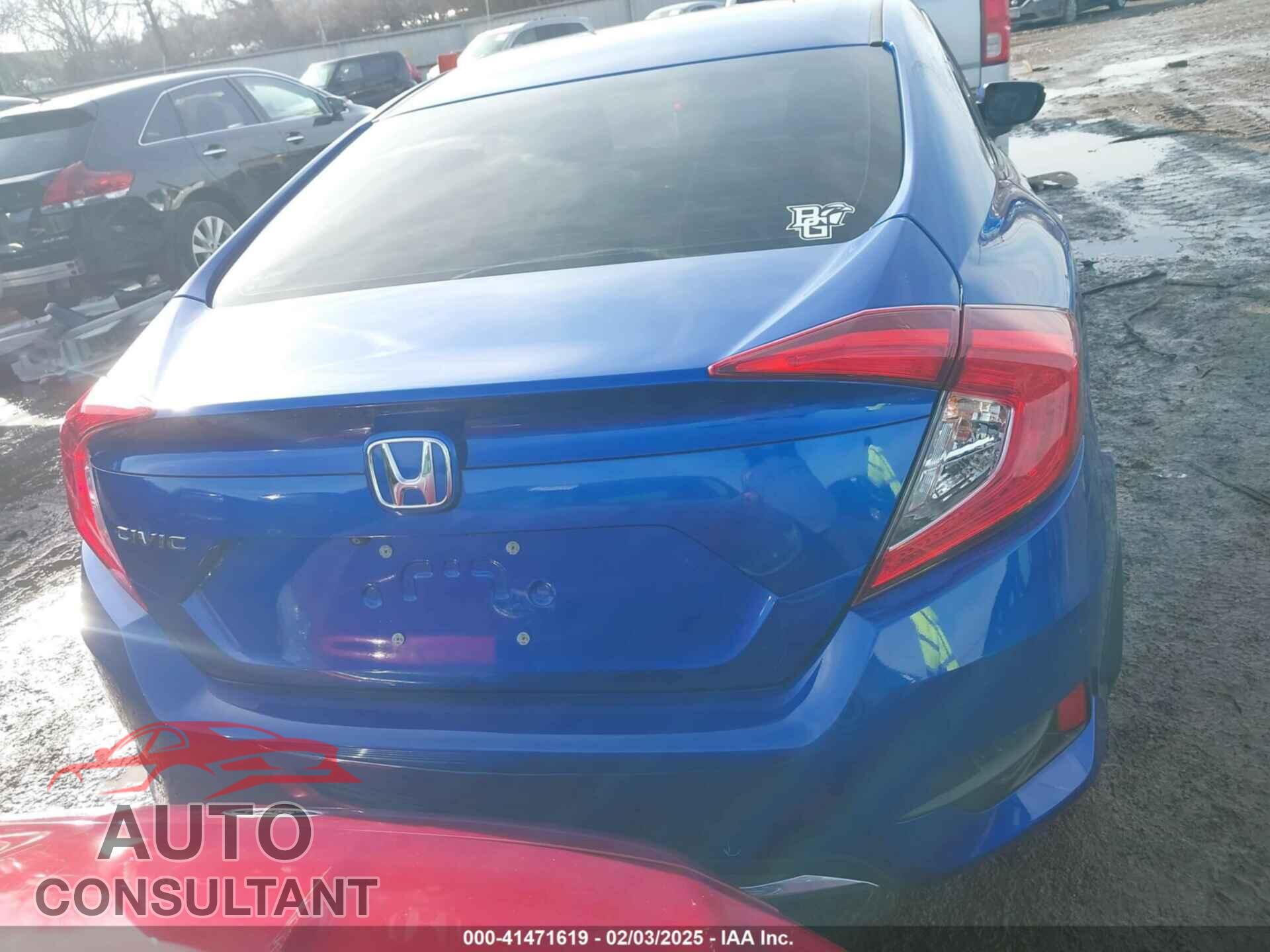 HONDA CIVIC 2019 - 2HGFC2F64KH600092
