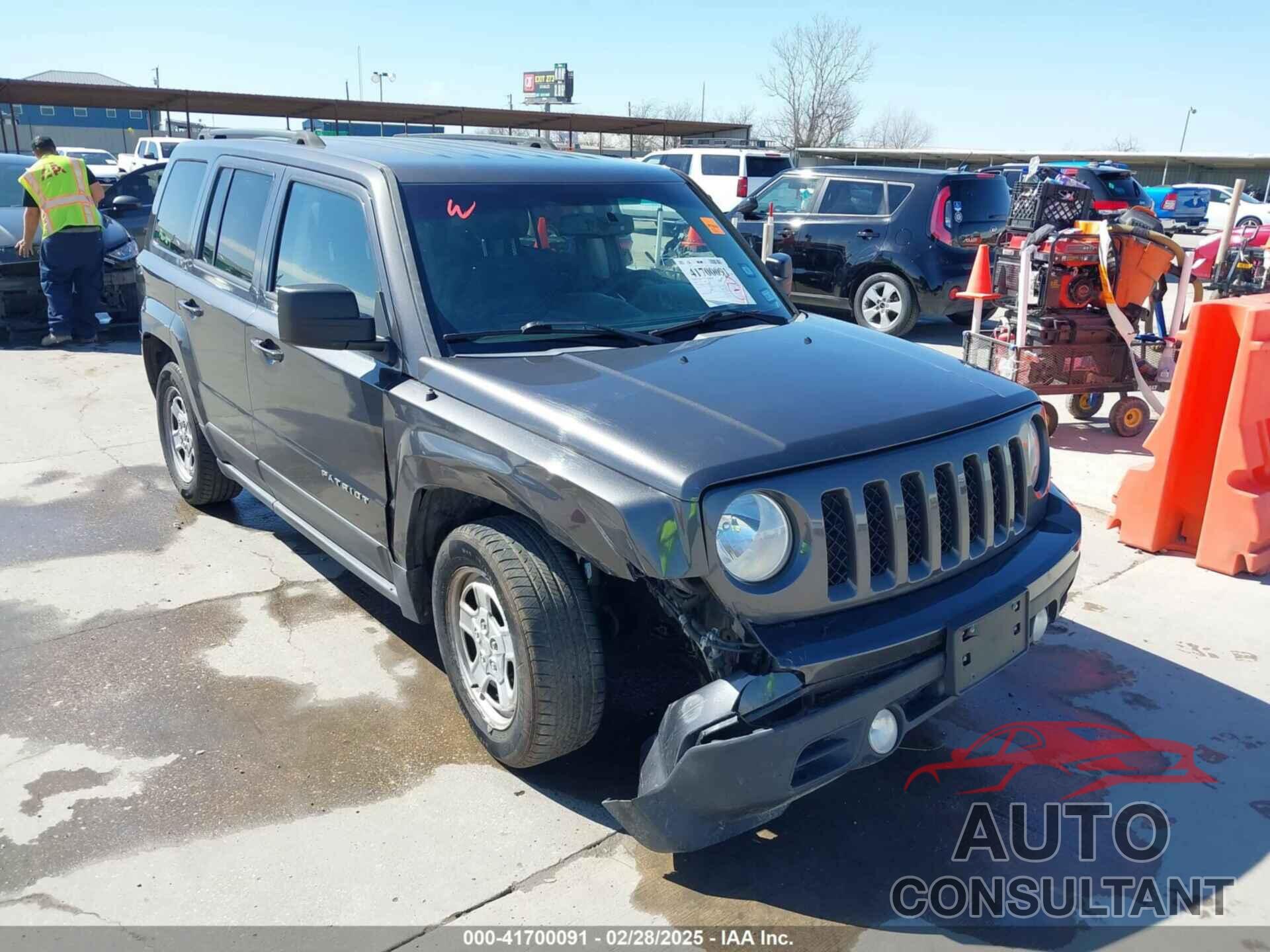 JEEP PATRIOT 2016 - 1C4NJPBAXGD669333