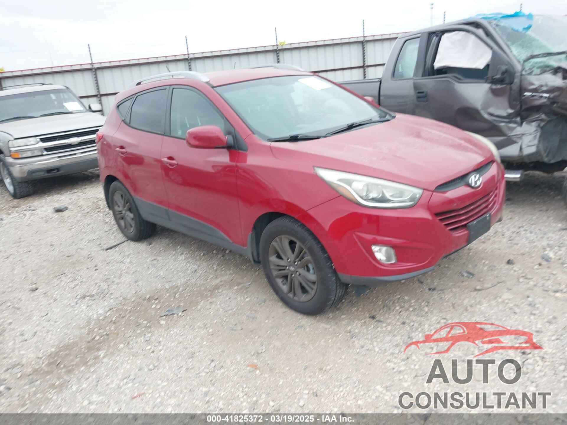 HYUNDAI TUCSON 2014 - KM8JU3AG4EU896904