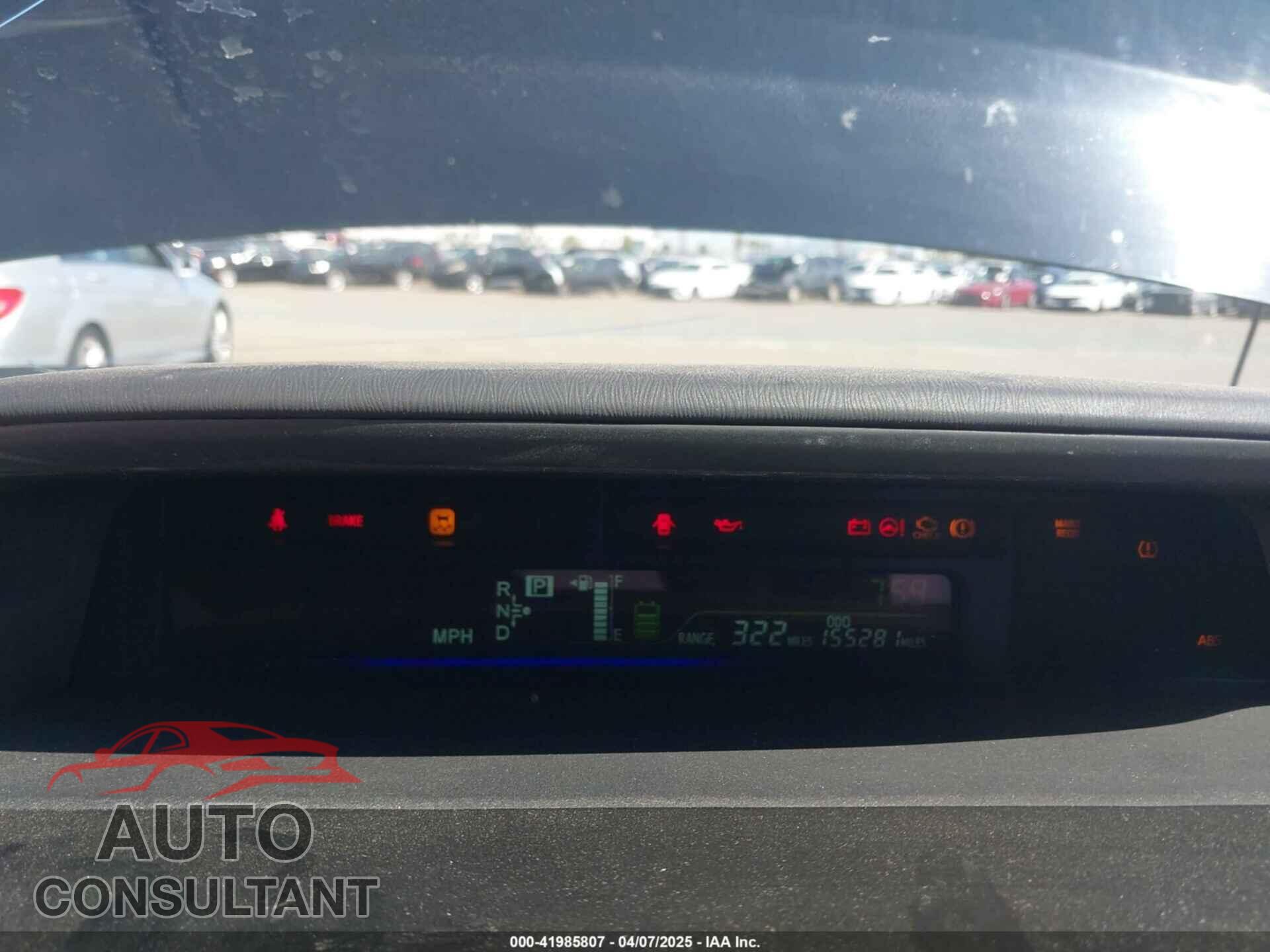 TOYOTA PRIUS V 2015 - JTDZN3EU8FJ028105
