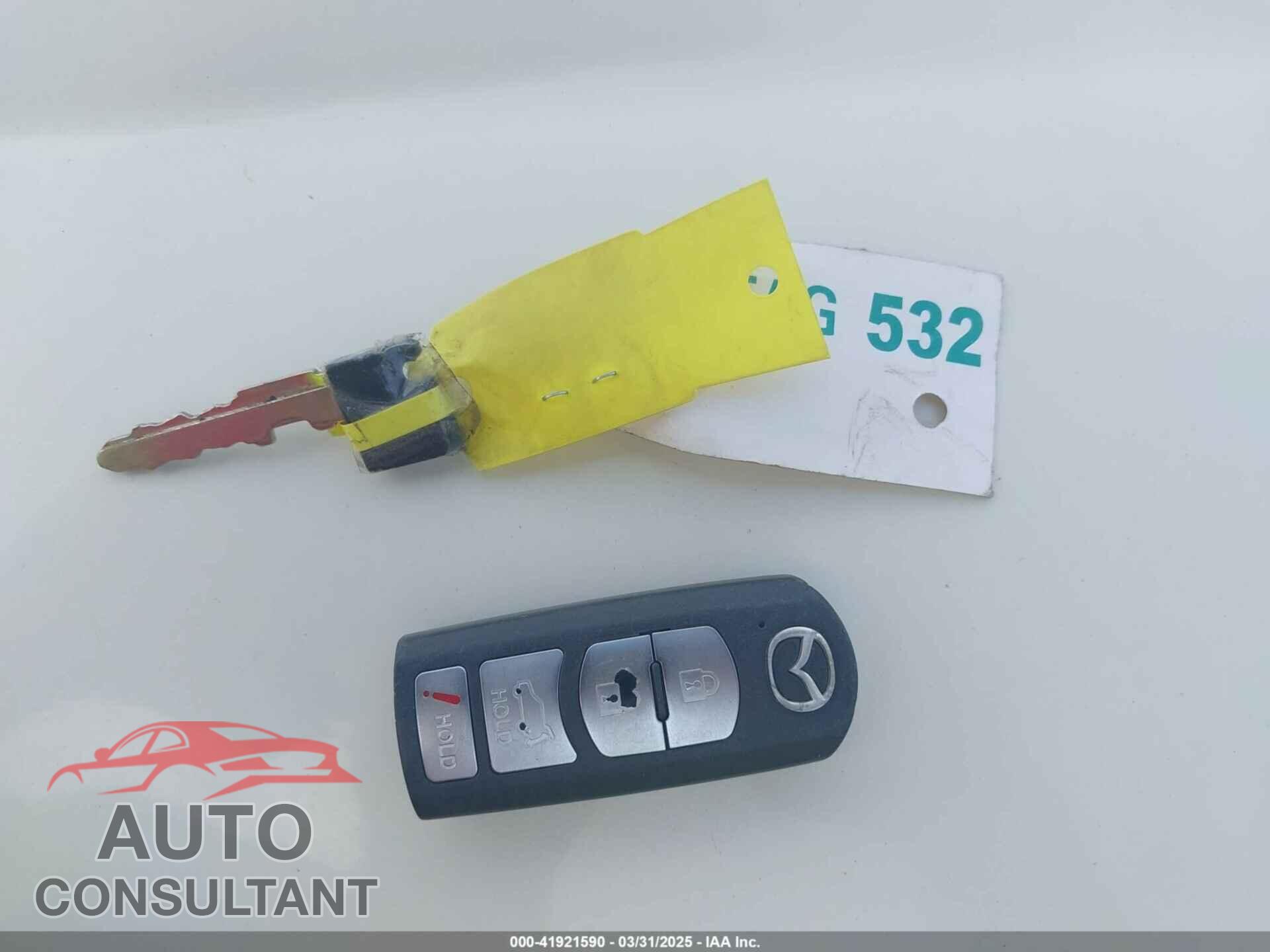 MAZDA CX-9 2012 - JM3TB2DA4C0343878