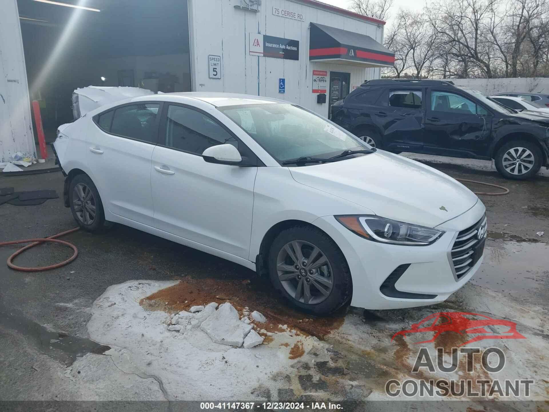 HYUNDAI ELANTRA 2018 - 5NPD84LF9JH219450