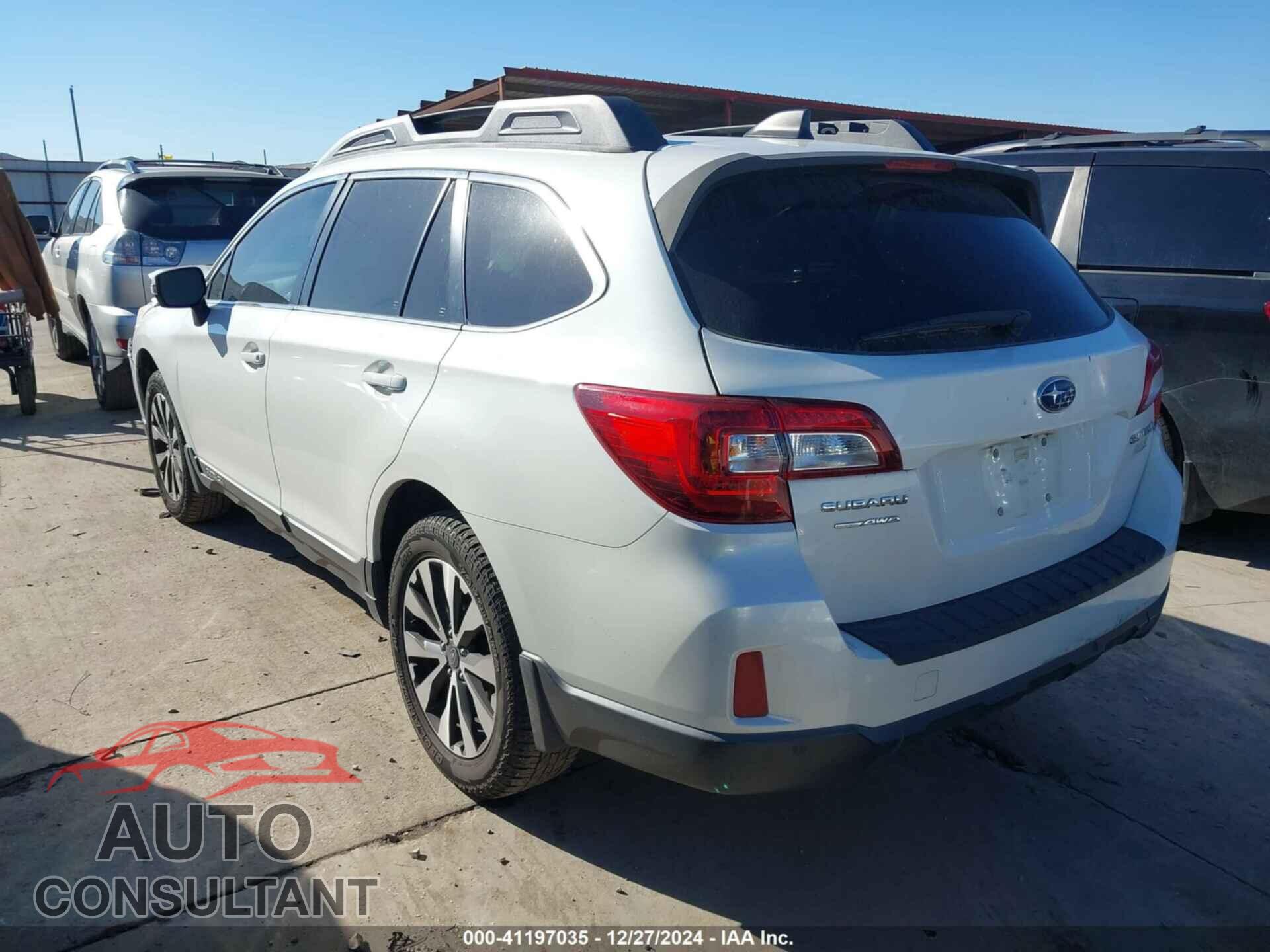 SUBARU OUTBACK 2017 - 4S4BSANC3H3220976