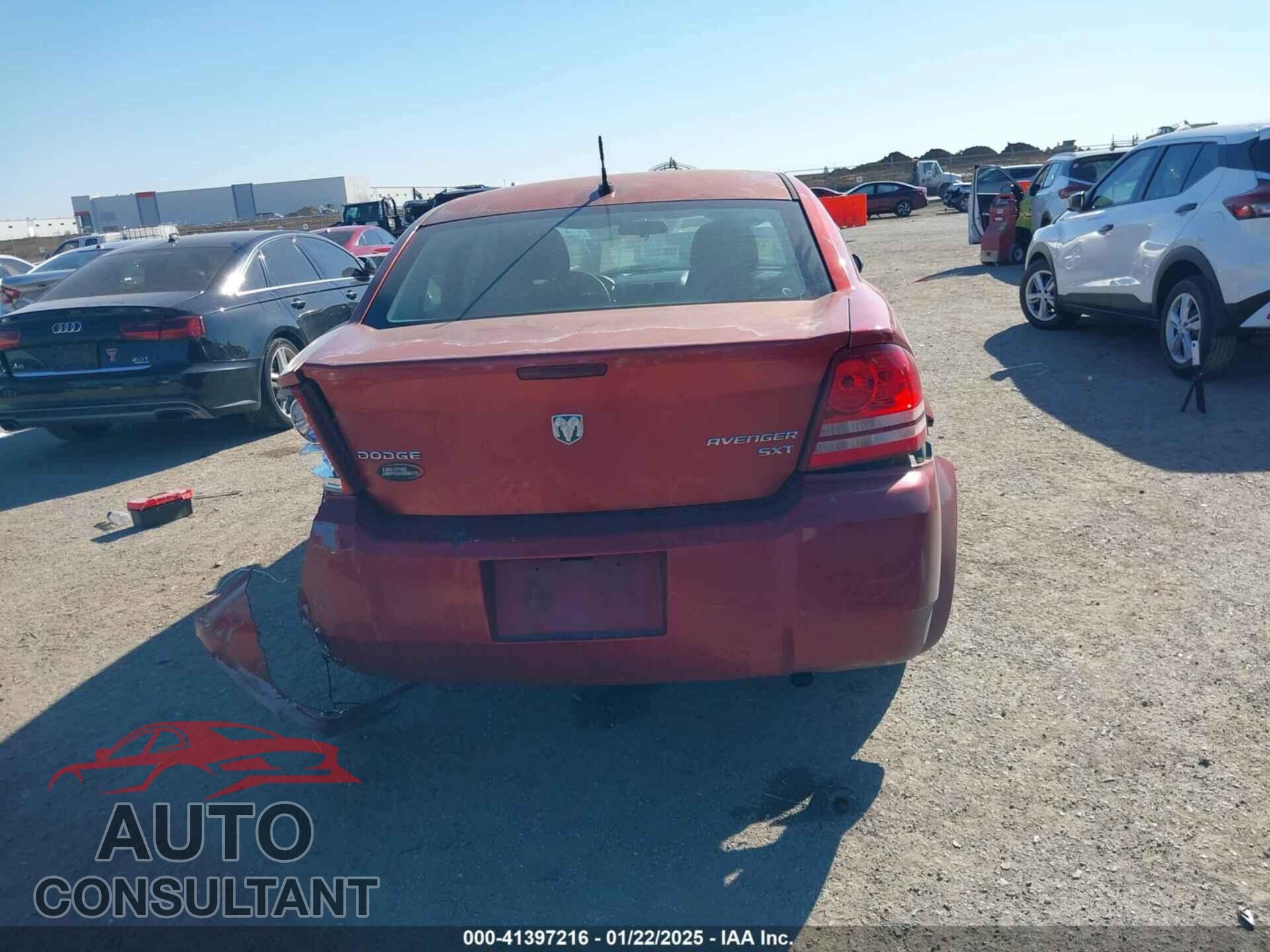 DODGE AVENGER 2010 - 1B3CC4FB2AN188465