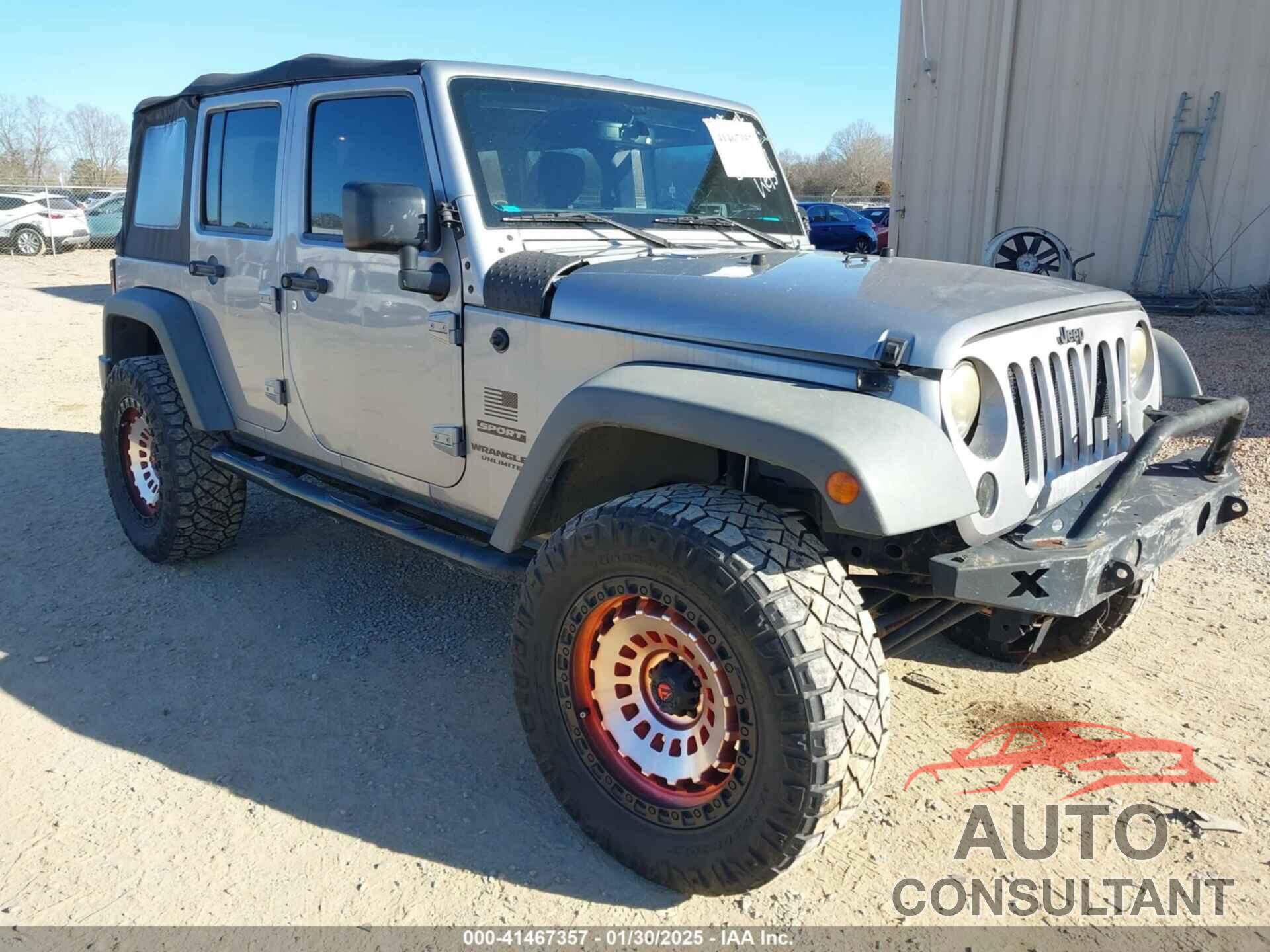 JEEP WRANGLER UNLIMITED 2016 - 1C4HJWDG9GL177343