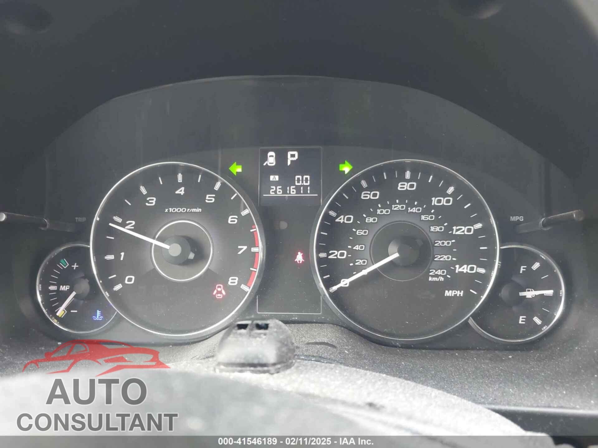 SUBARU OUTBACK 2011 - 4S4BRCBC7B3359446