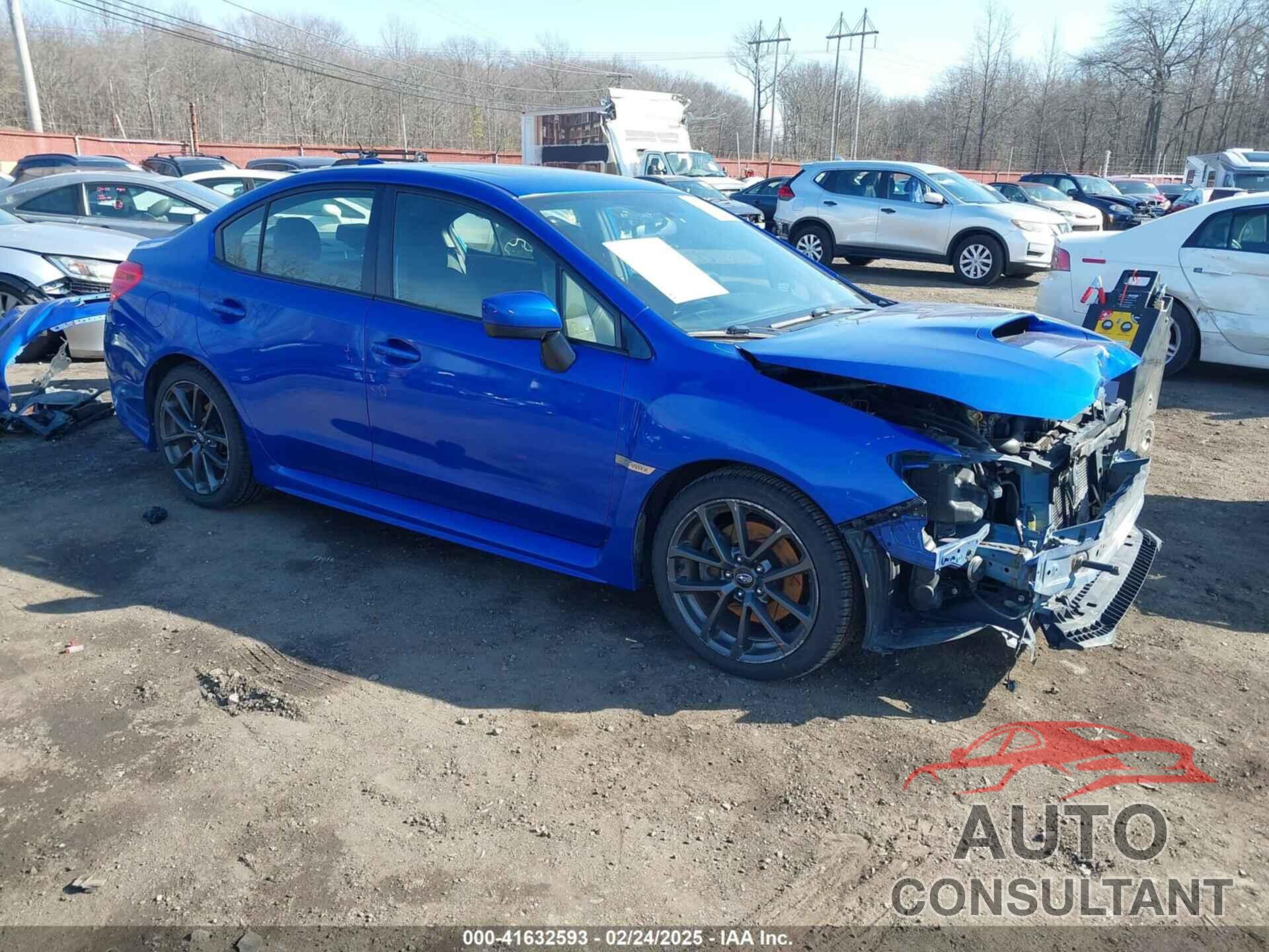 SUBARU WRX 2018 - JF1VA1F67J9822091