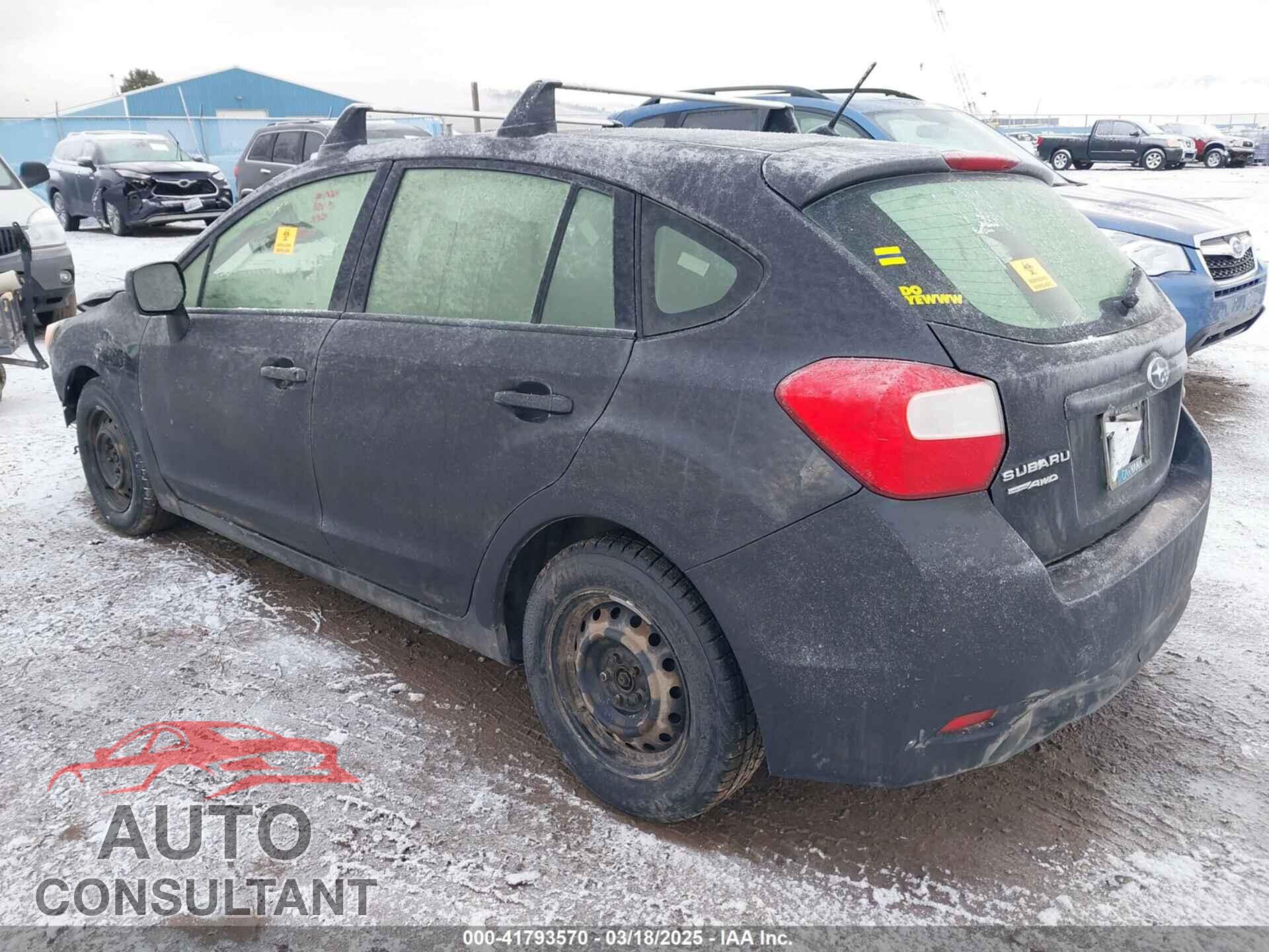 SUBARU IMPREZA 2014 - JF1GPAA68E8284429