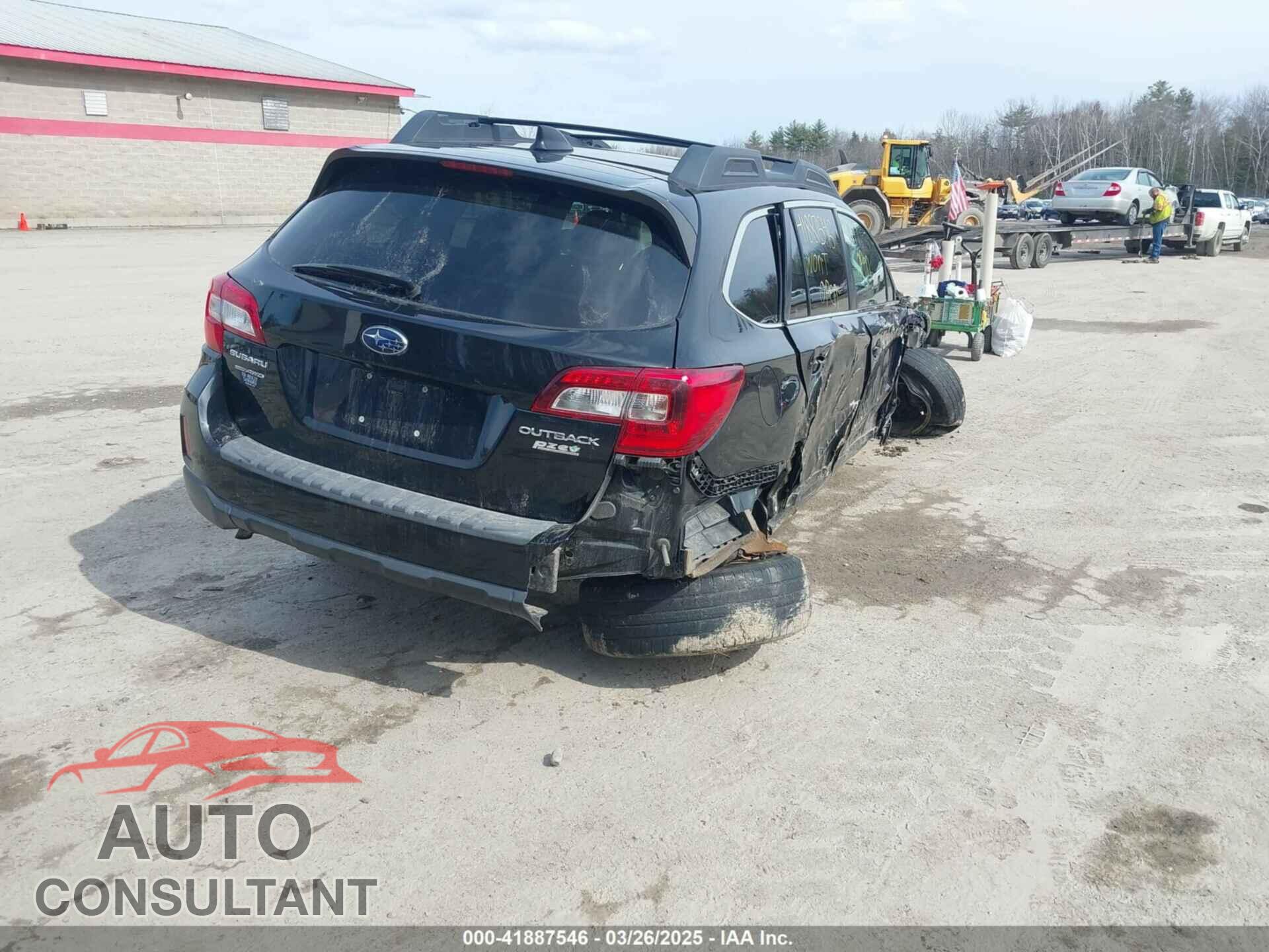 SUBARU OUTBACK 2016 - 4S4BSADC7G3321597