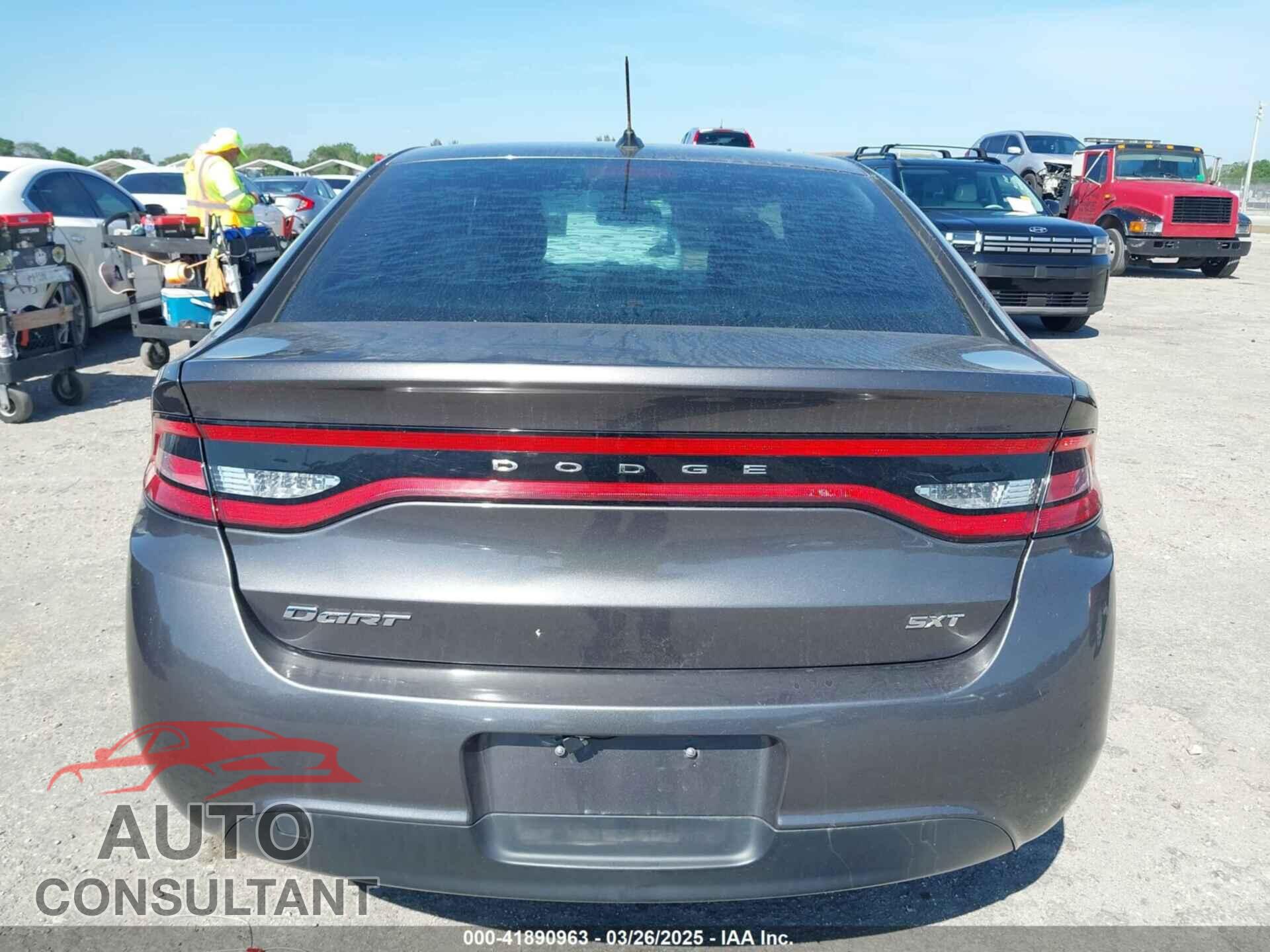 DODGE DART 2016 - 1C3CDFBB5GD537957