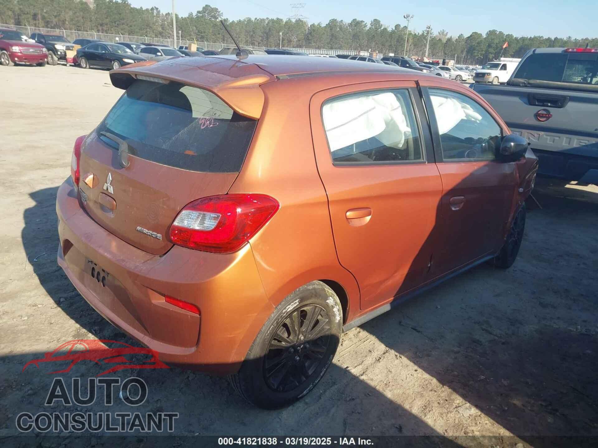 MITSUBISHI MIRAGE 2019 - ML32A5HJ6KH004920