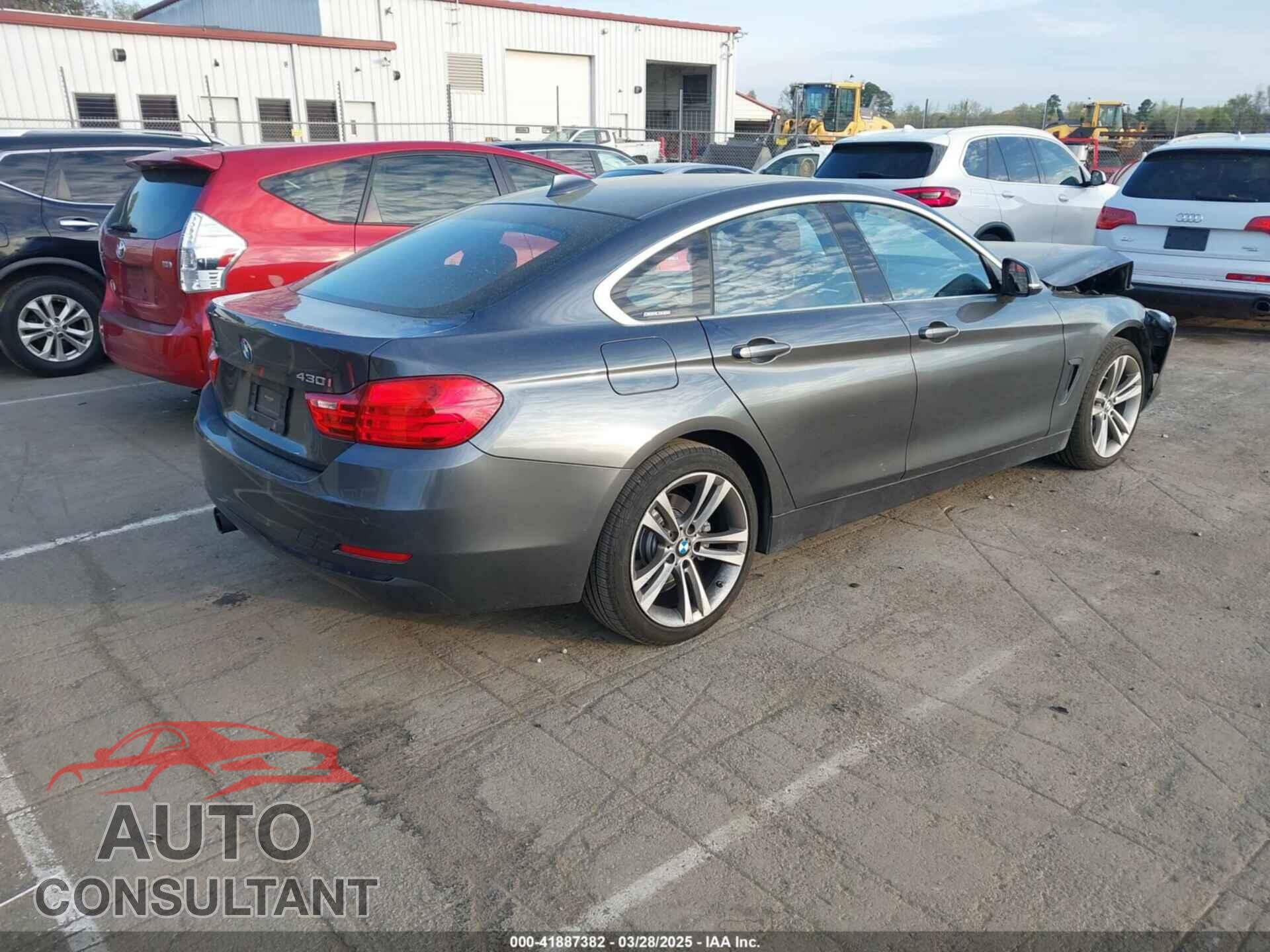 BMW 430I GRAN COUPE 2017 - WBA4F9C38HG812866