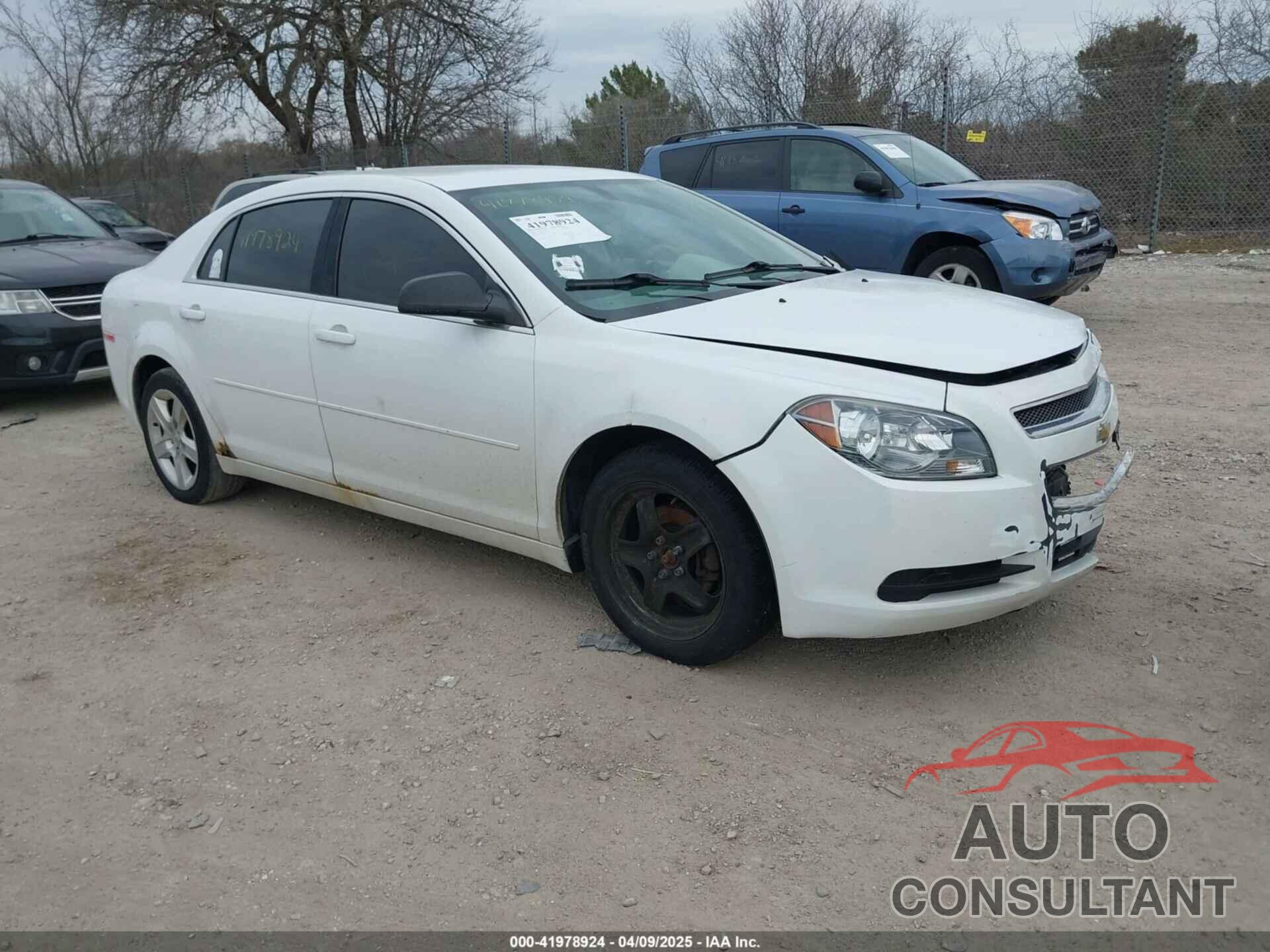 CHEVROLET MALIBU 2012 - 1G1ZA5EU9CF396324
