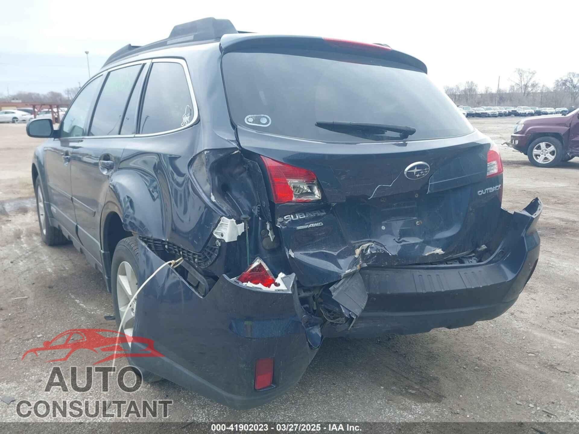 SUBARU OUTBACK 2012 - 4S4BRCCC8C3231183
