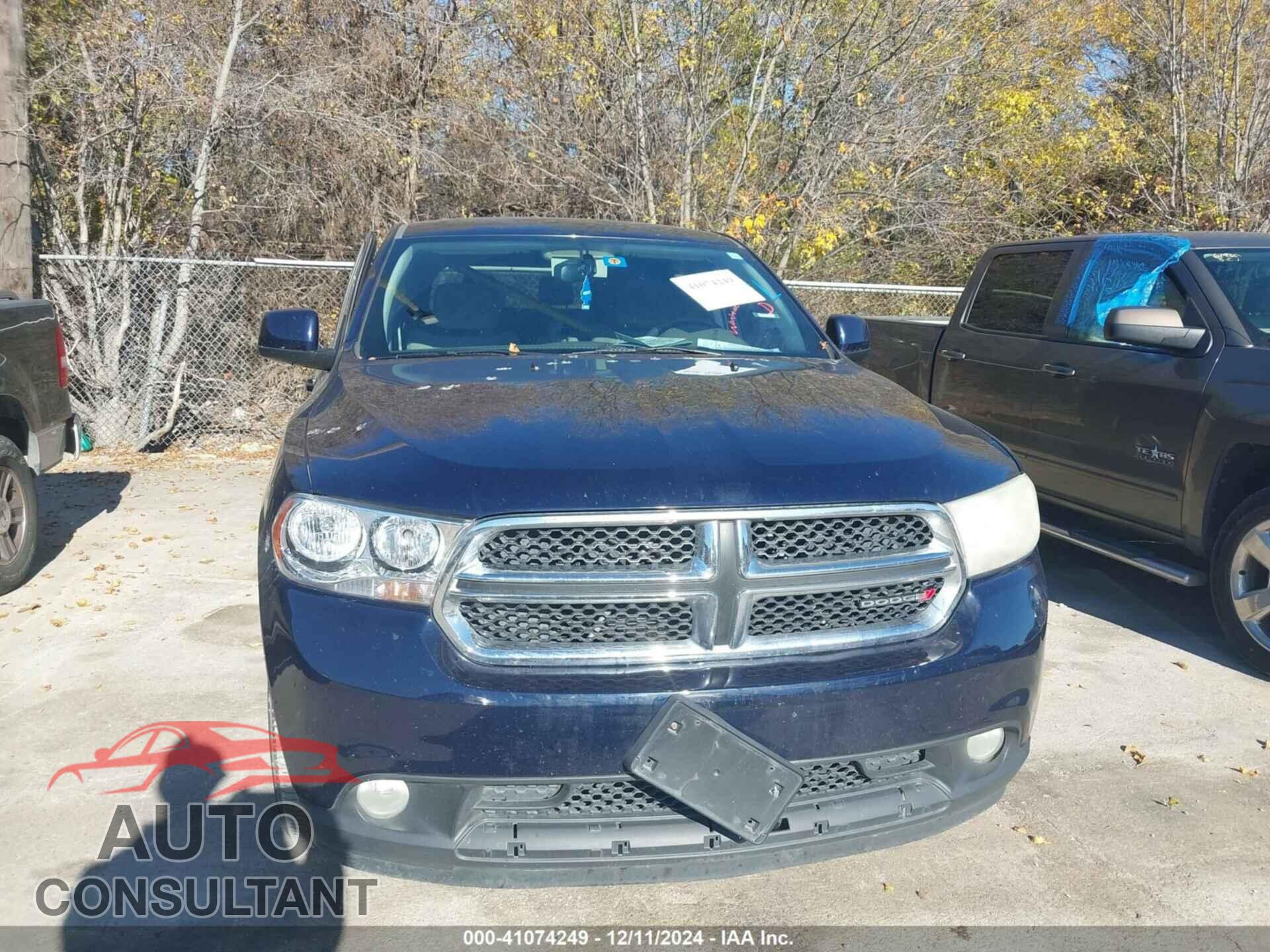 DODGE DURANGO 2012 - 1C4RDHAGXCC260205