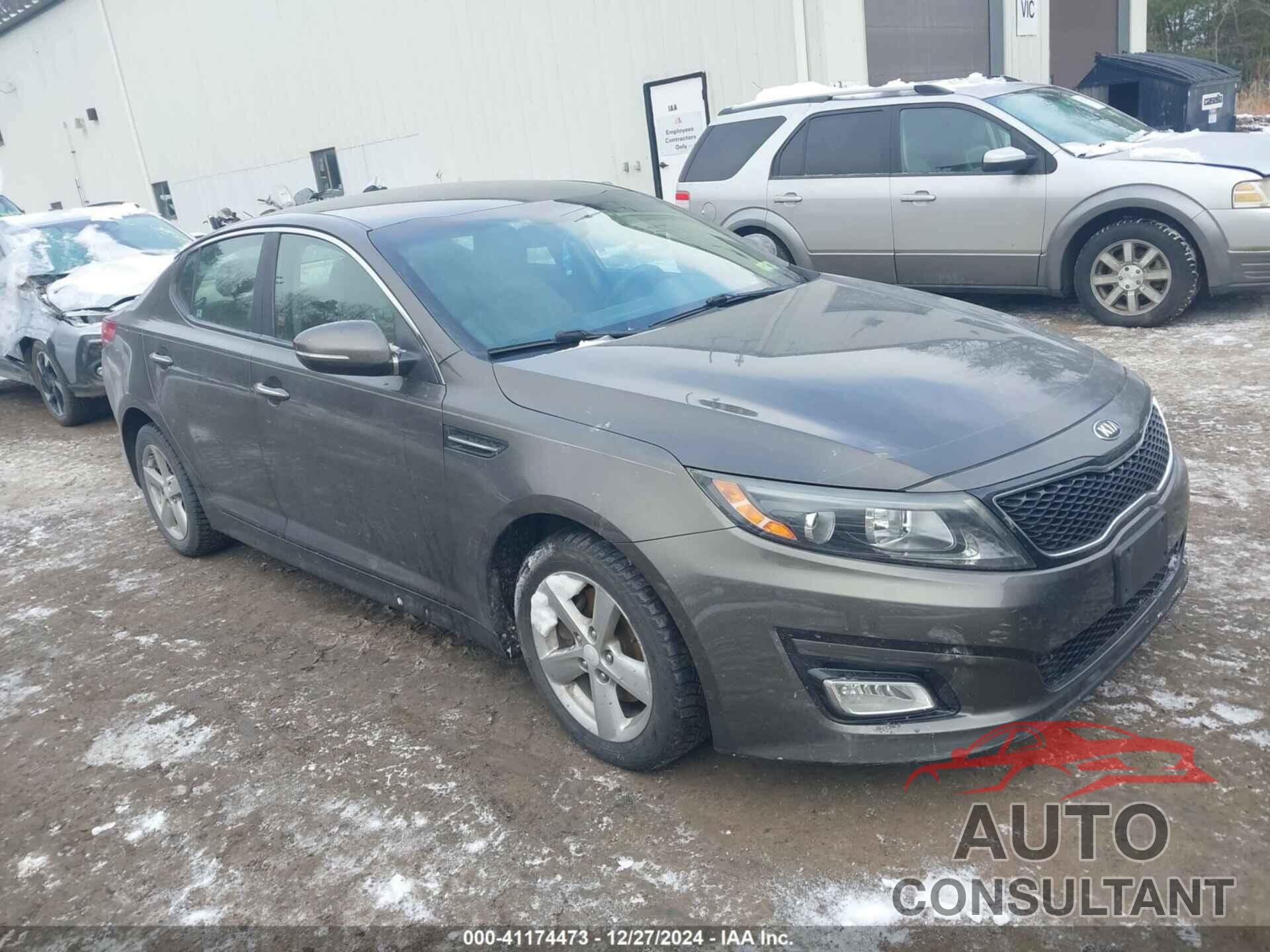 KIA OPTIMA 2014 - 5XXGM4A71EG295072