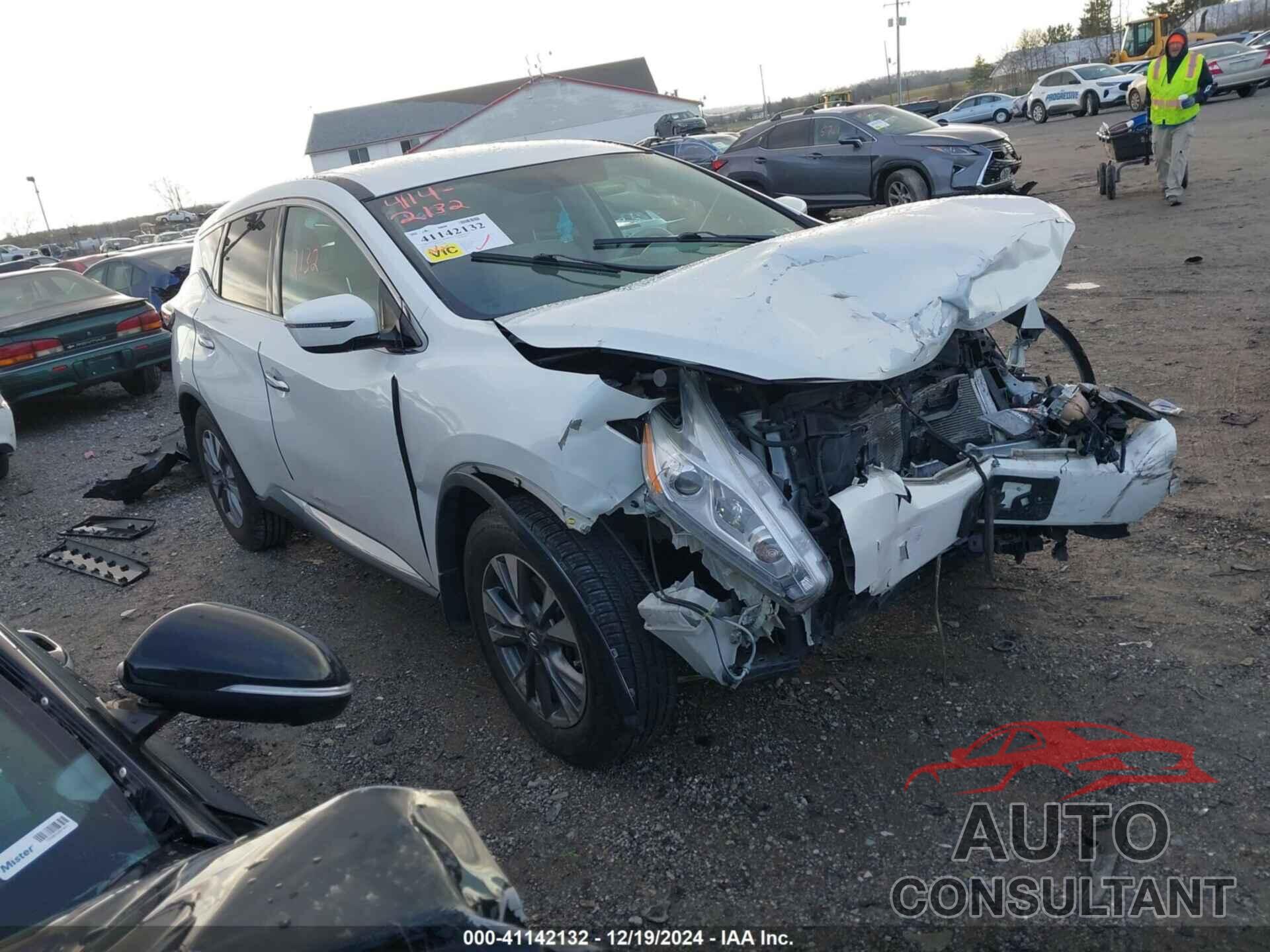 NISSAN MURANO 2016 - 5N1AZ2MH3GN130580