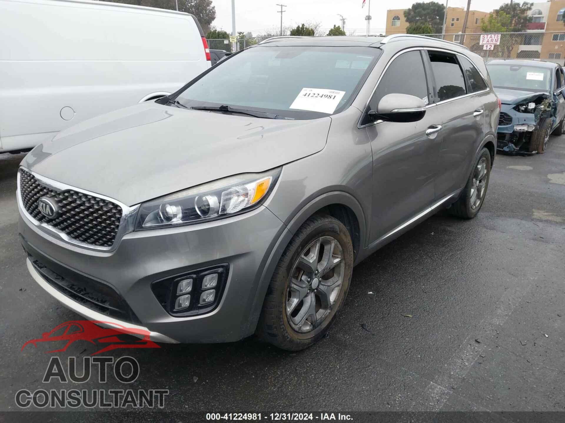 KIA SORENTO 2016 - 5XYPK4A57GG071226
