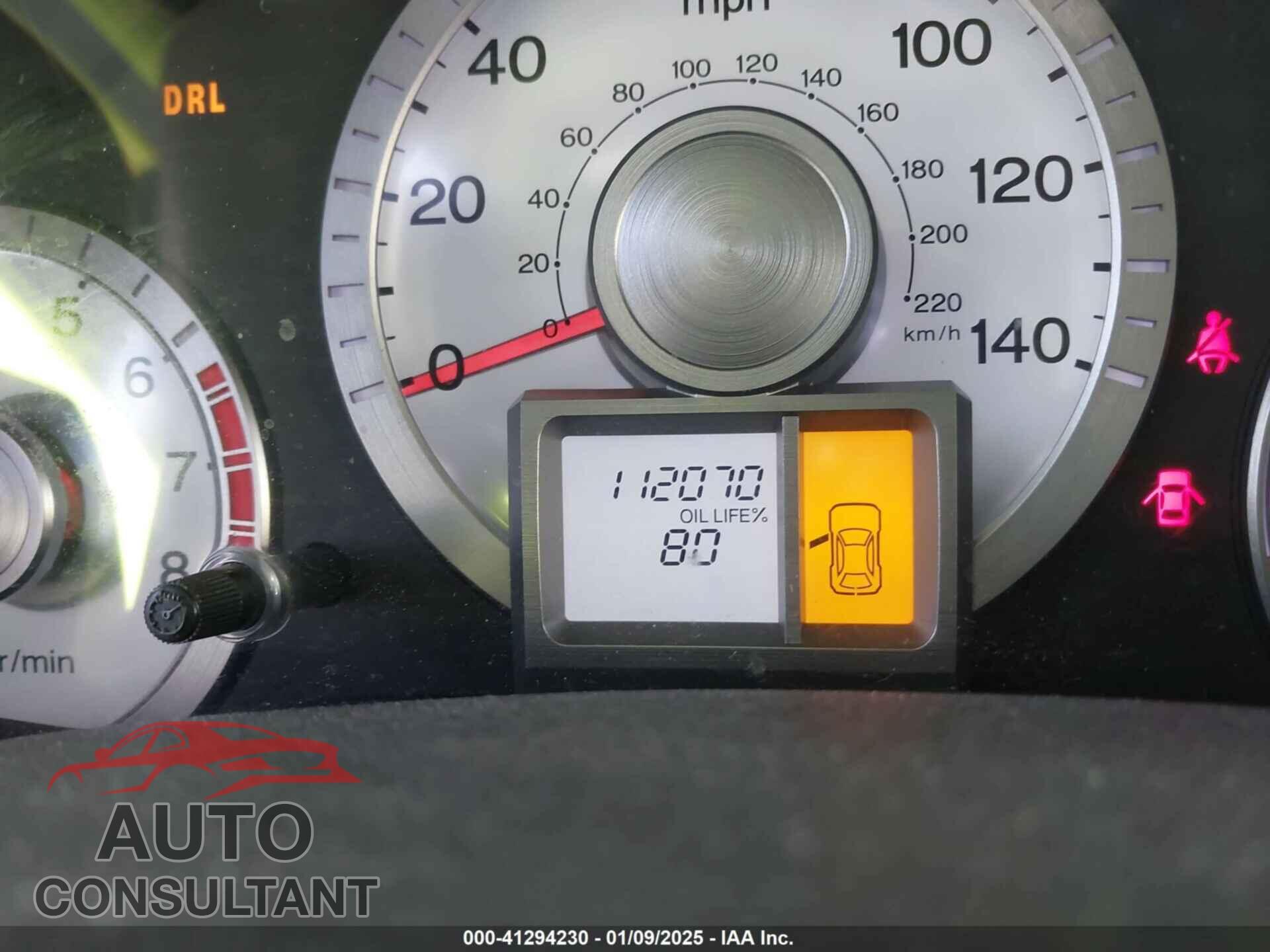 HONDA PILOT 2011 - 5FNYF3H28BB025144