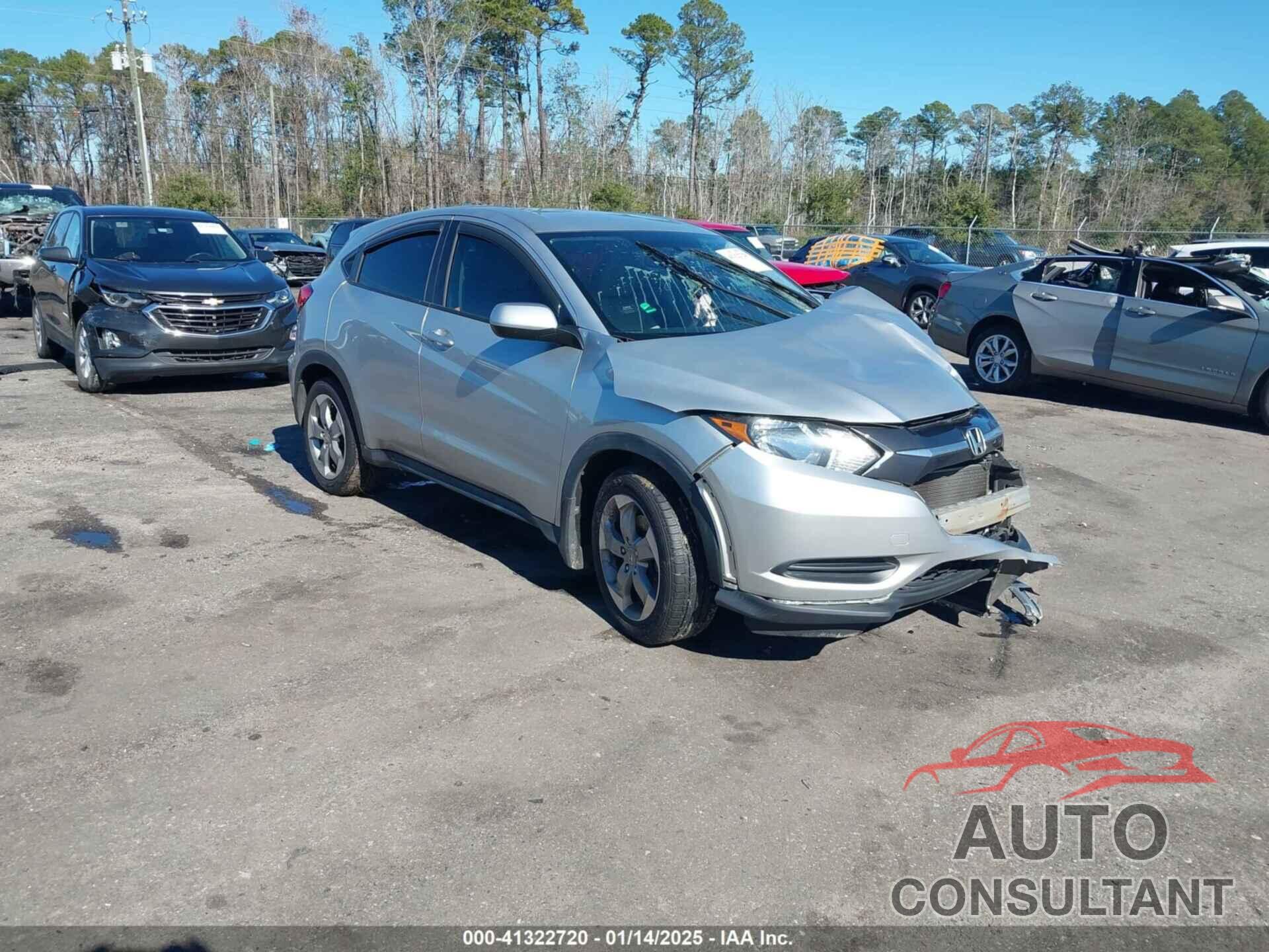HONDA HR-V 2016 - 3CZRU6H39GM758501
