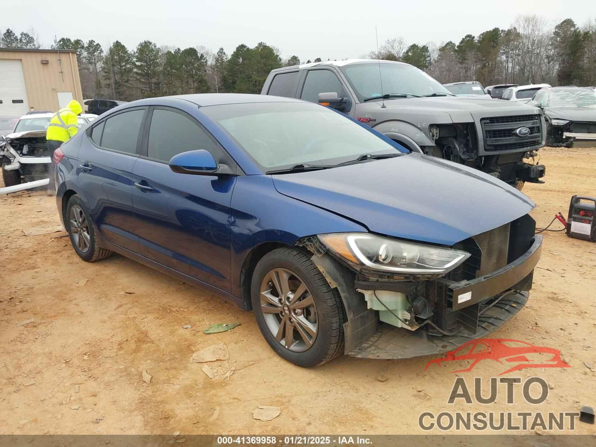 HYUNDAI ELANTRA 2018 - 5NPD84LF3JH231934